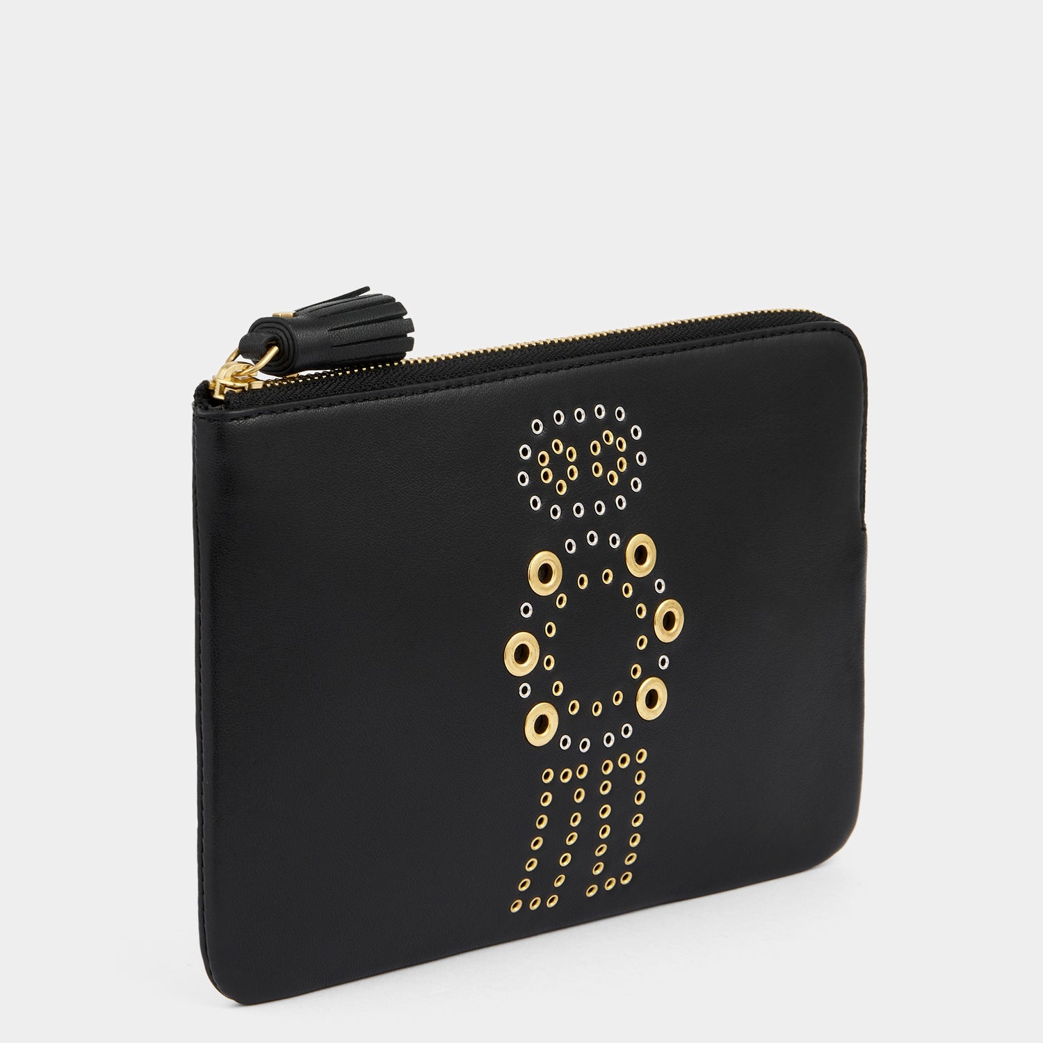 Eyelet Character Zip Loose Pocket