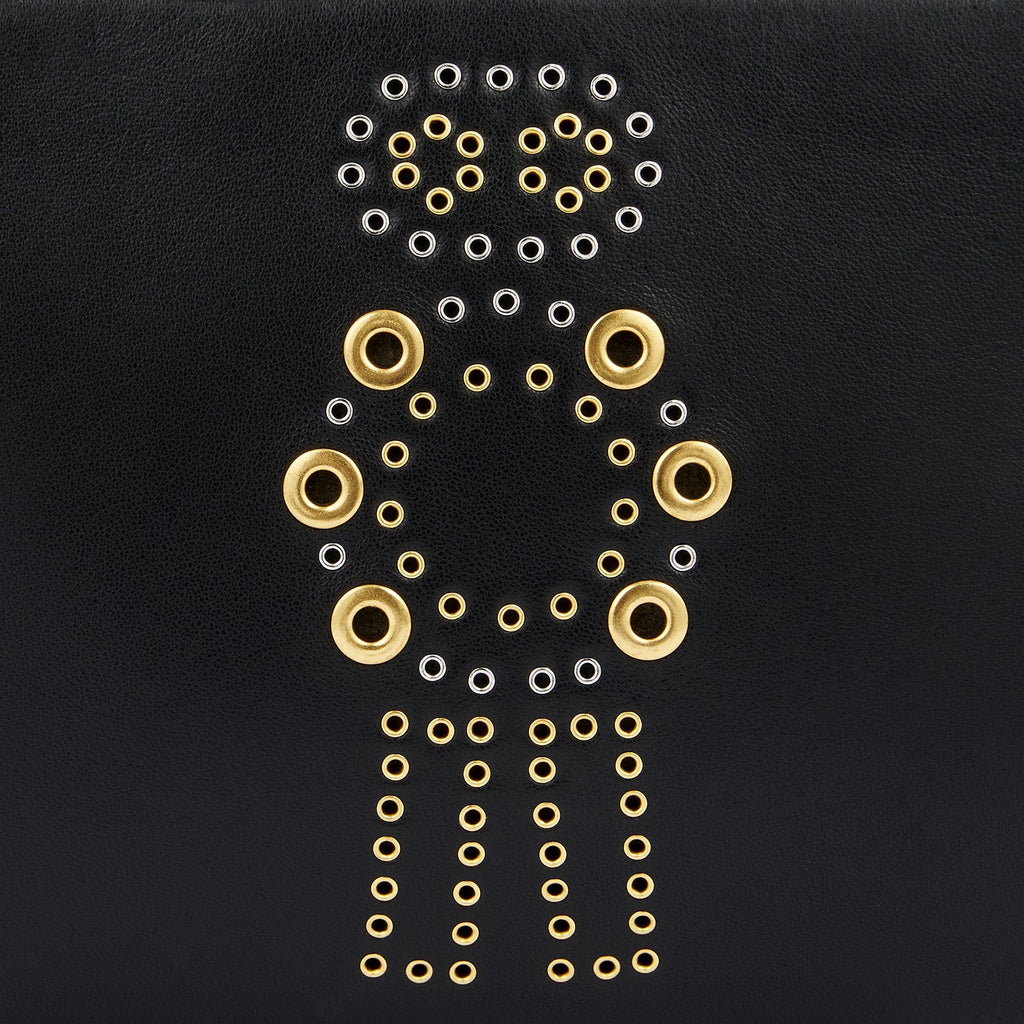 Eyelet Character Zip Loose Pocket