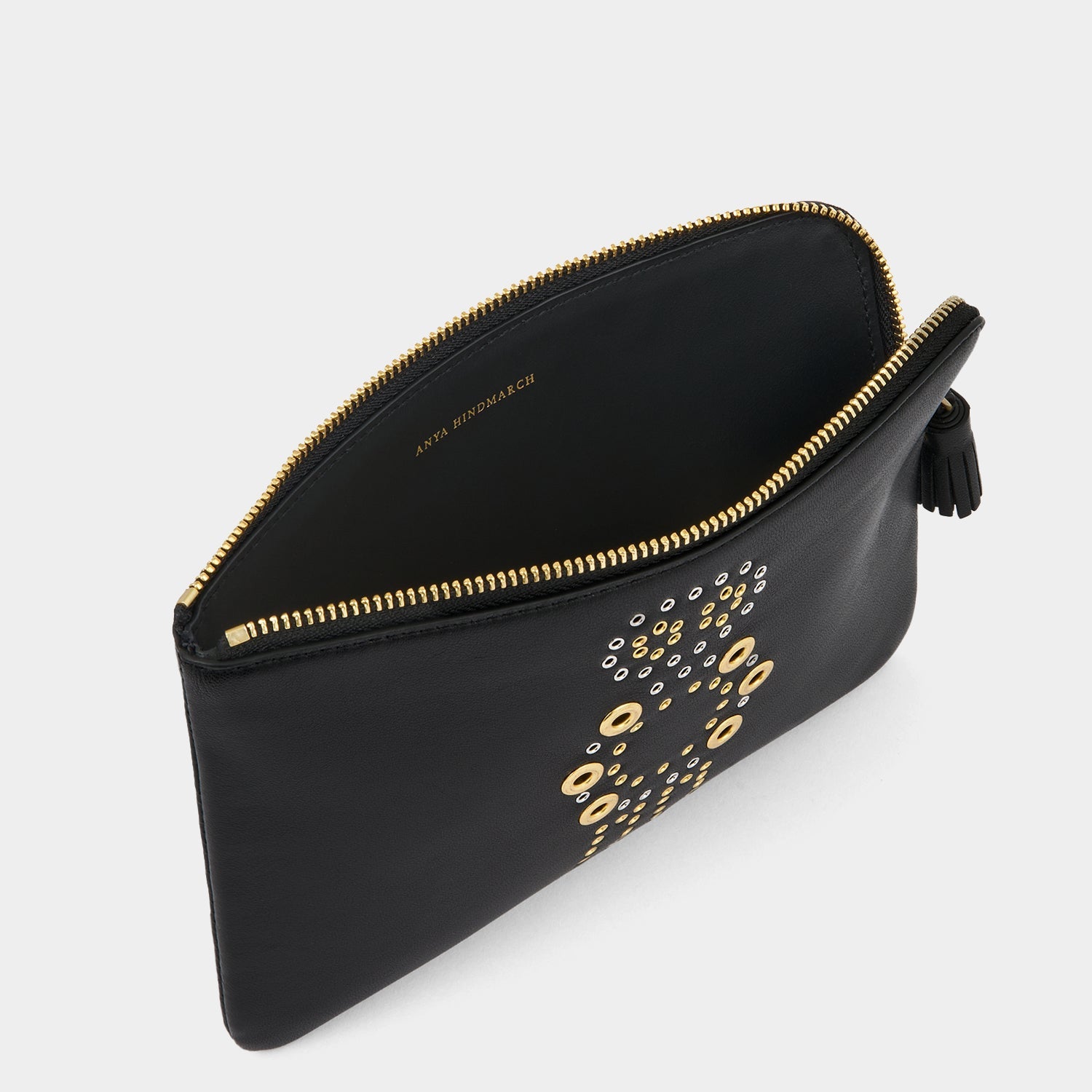 Eyelet Character Zip Loose Pocket