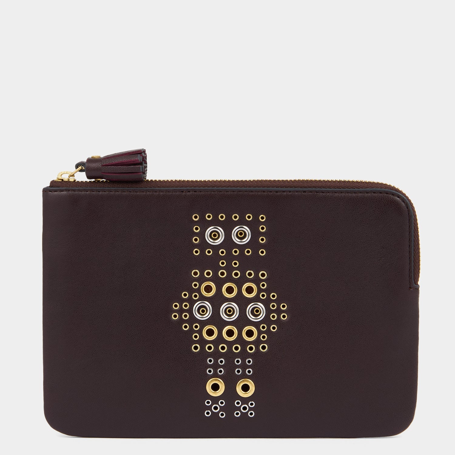 Eyelet Character Zip Loose Pocket