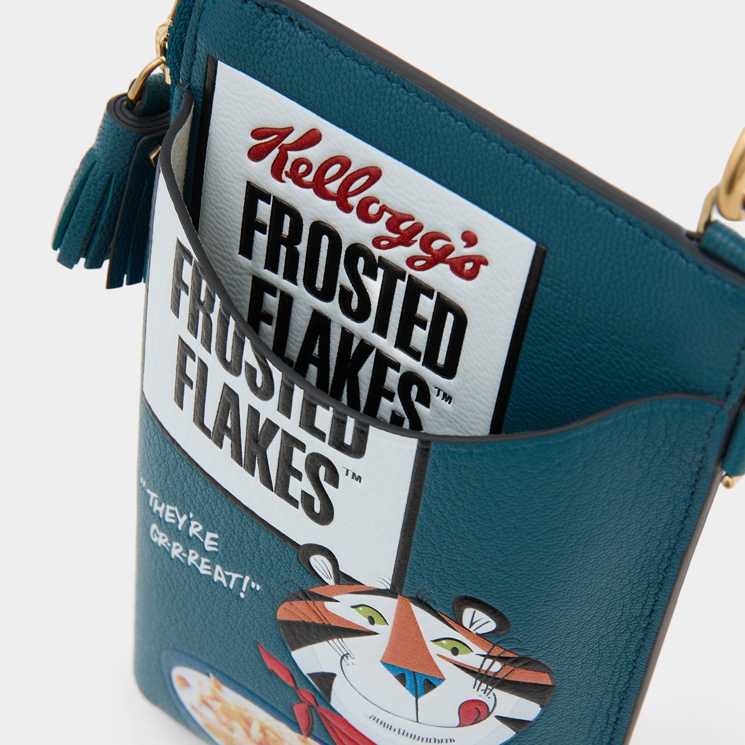 Anya Brands Frosted Flakes Zip Phone Pouch