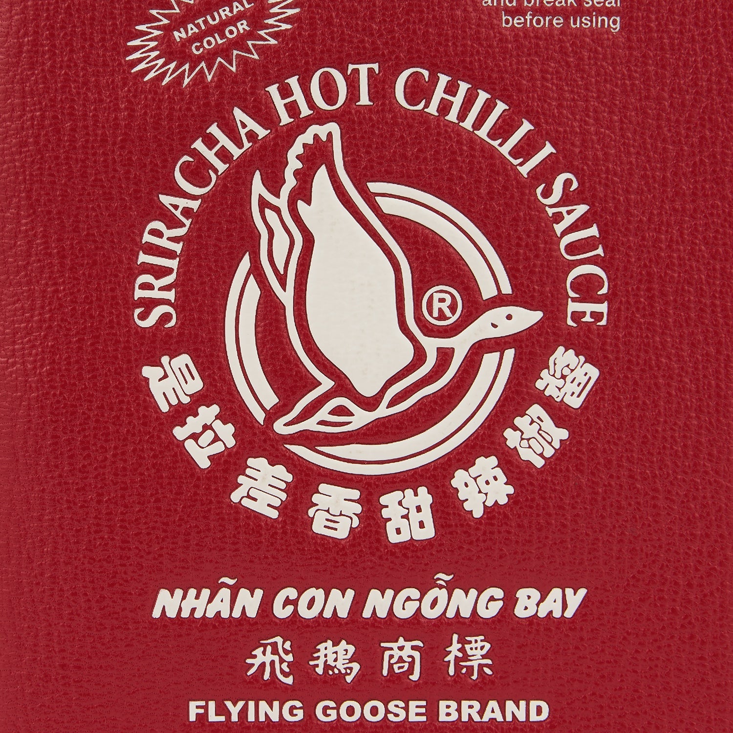 Anya Brands Flying Goose Sriracha Zip Loose Pocket