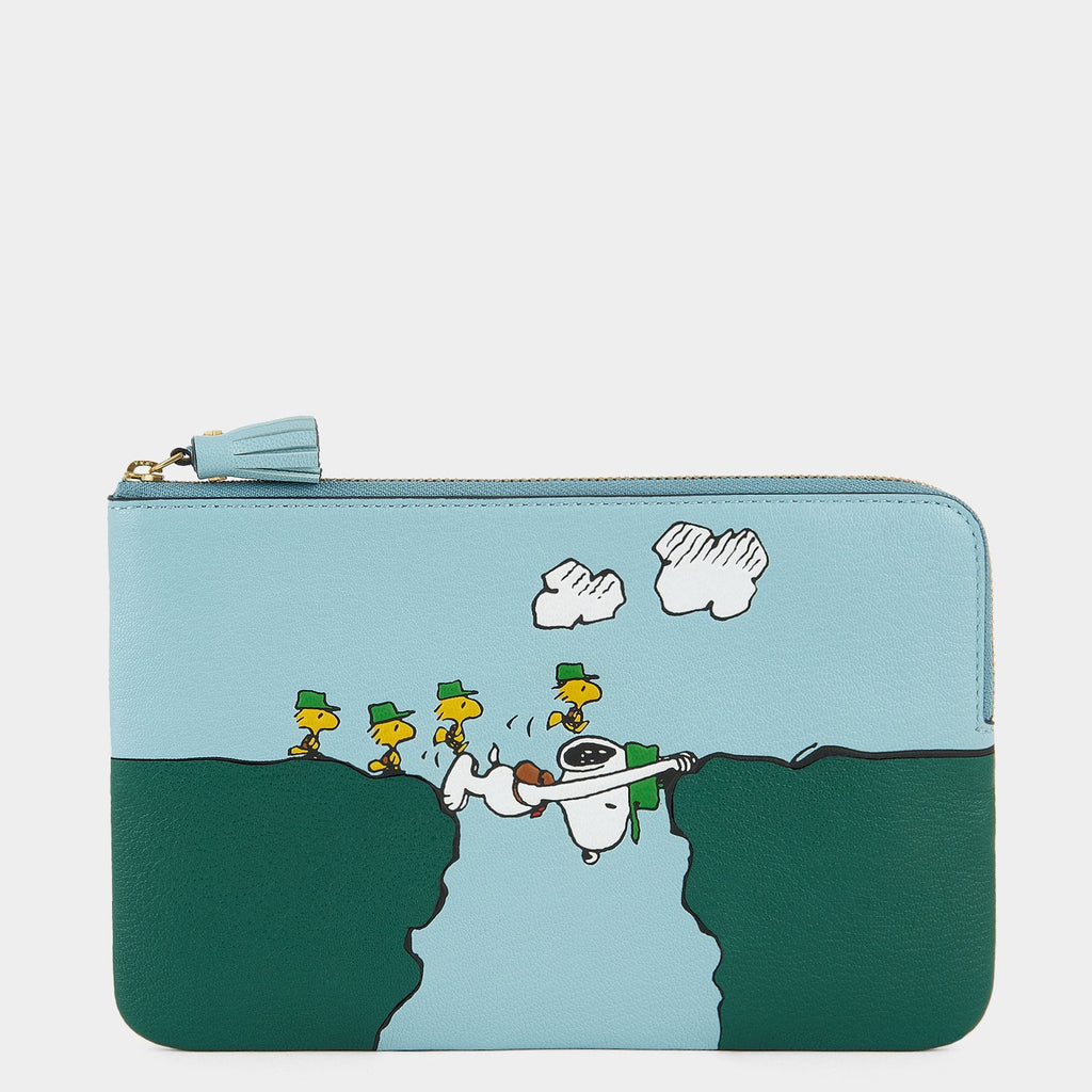 Peanuts Snoopy Zip Loose Pocket