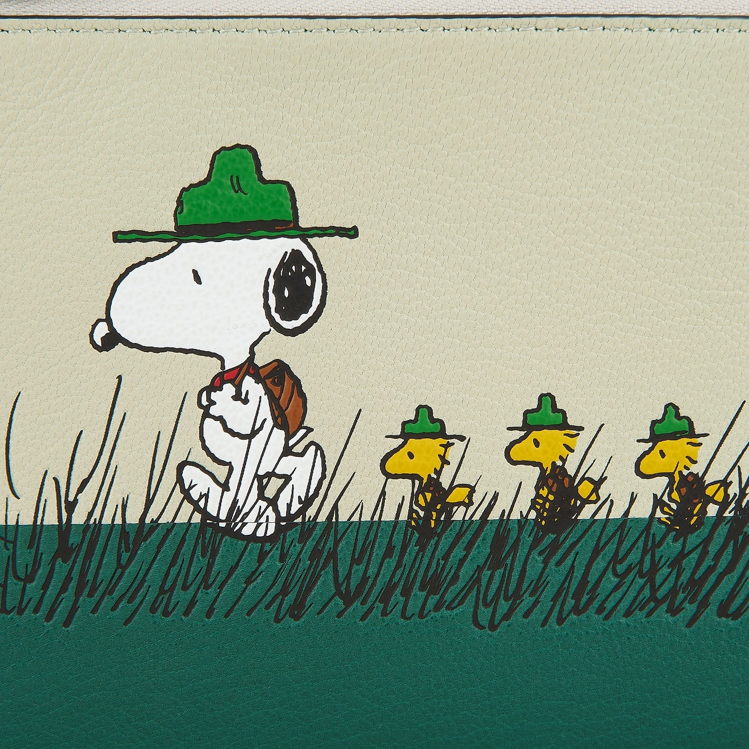 Peanuts Snoopy Zip Loose Pocket