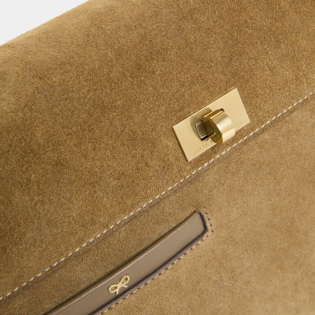 Mortimer Shearling Top Handle