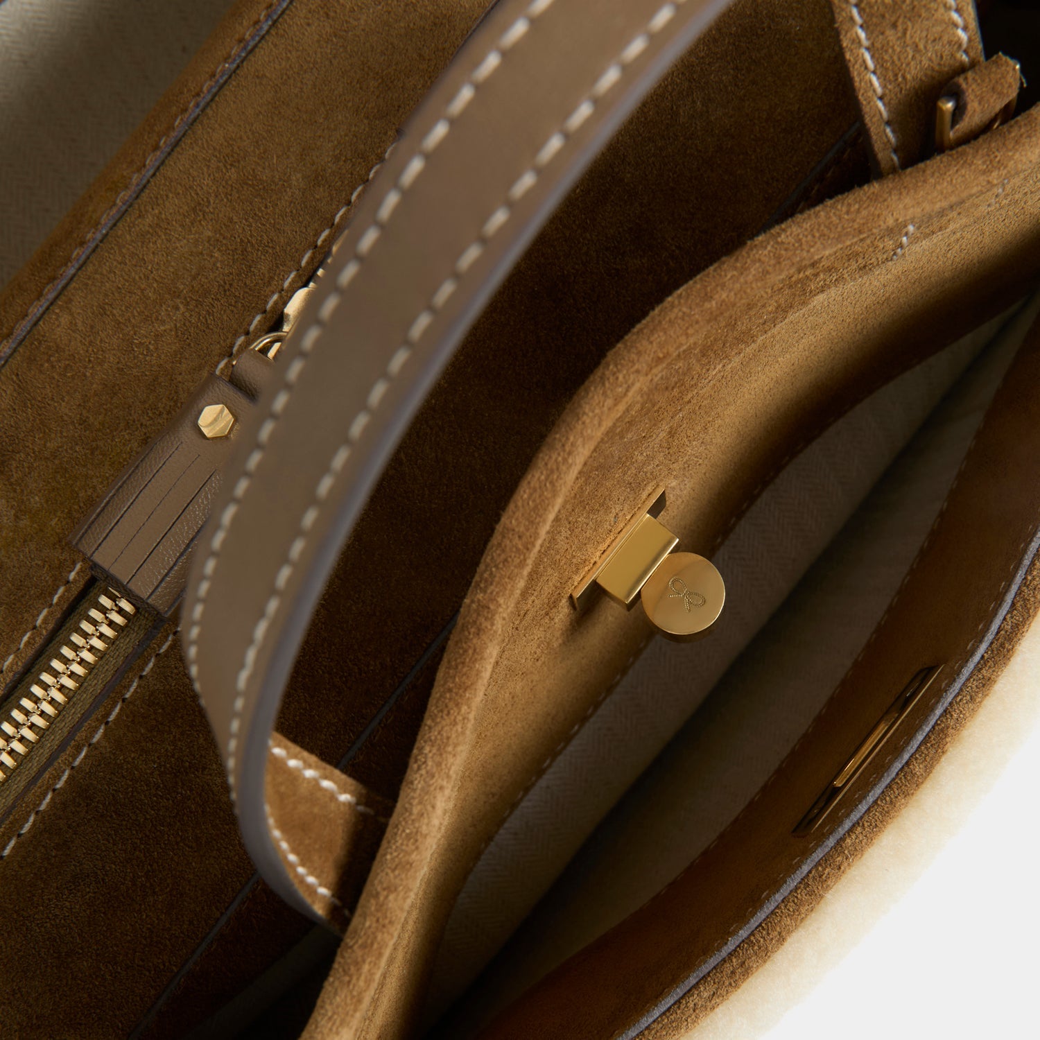 Wilson Shearling Cross-body