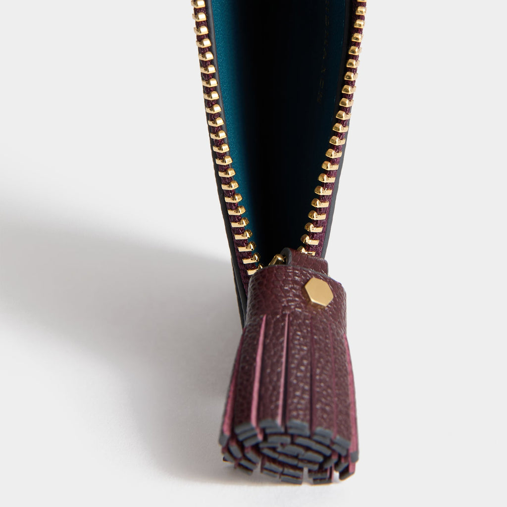 Peeping Eyes Zip Card Case