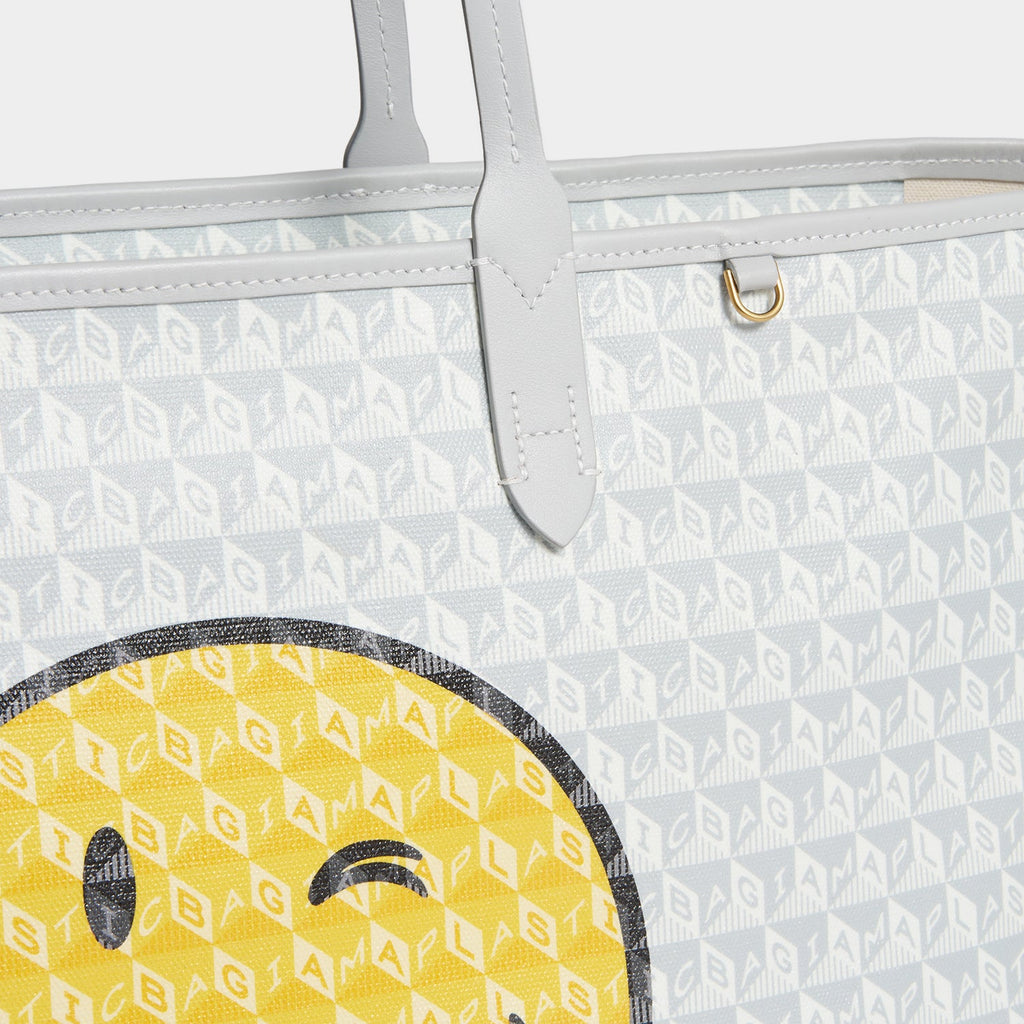 I Am A Plastic Bag Wink Zipped Tote