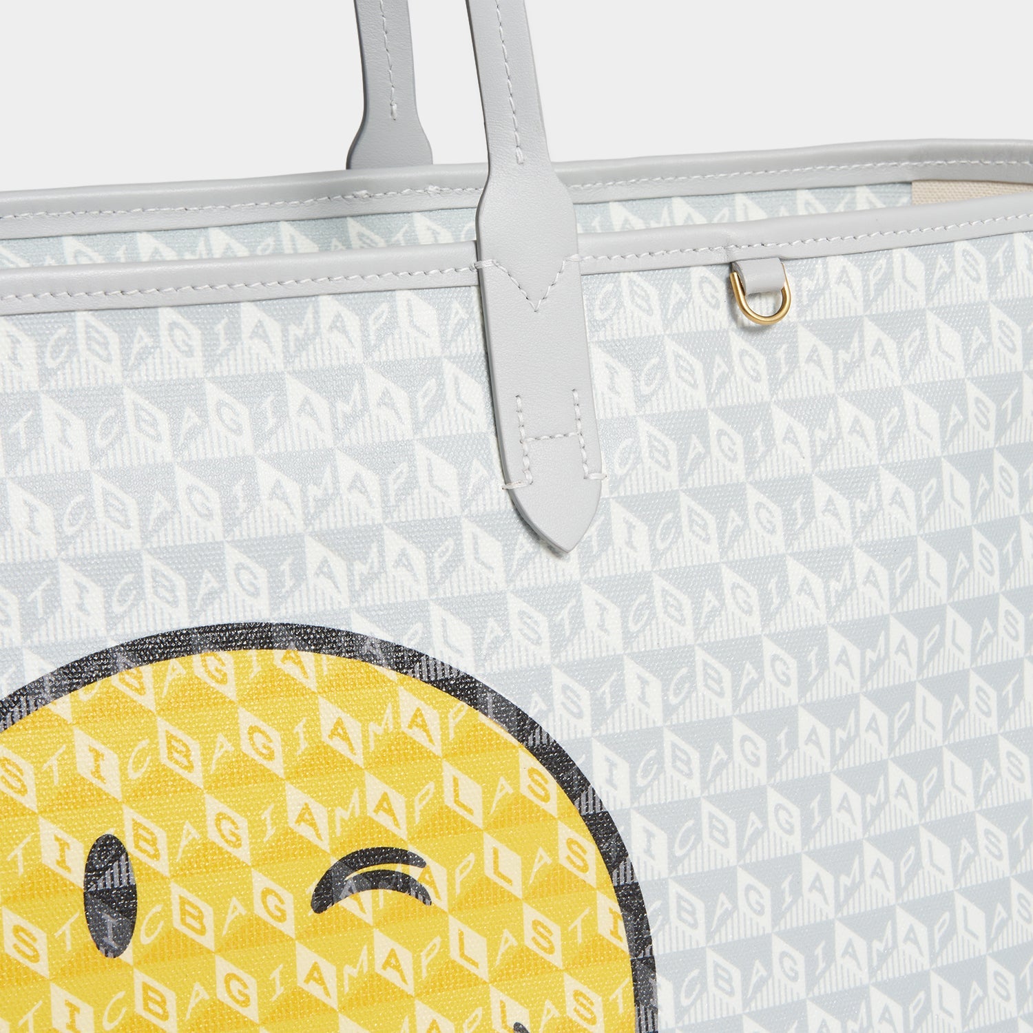 I Am A Plastic Bag Wink Zipped Tote