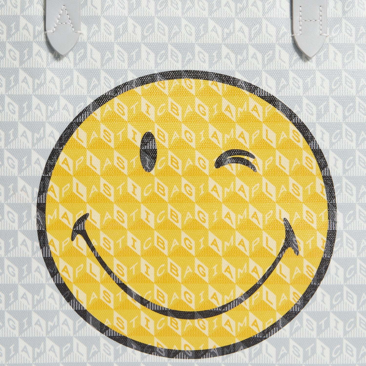 I Am A Plastic Bag Wink Zipped Tote