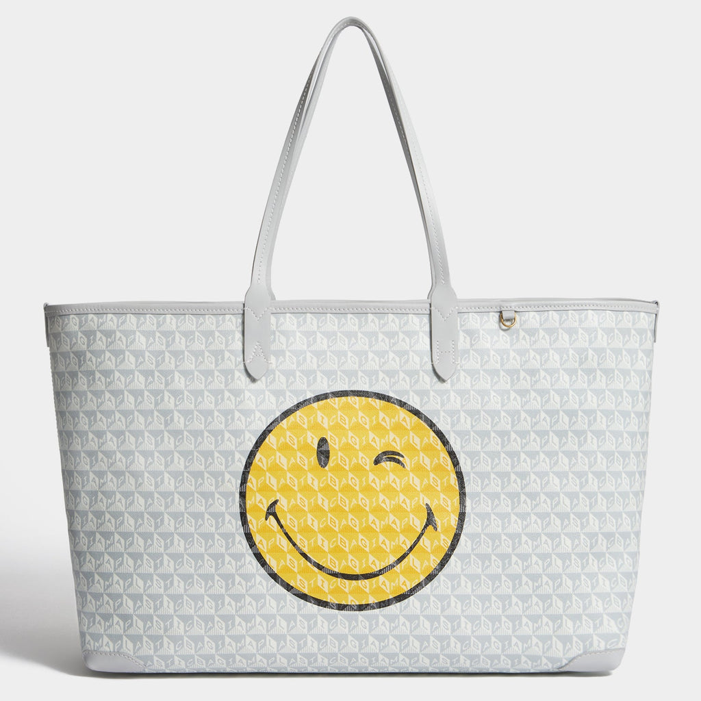 I Am A Plastic Bag Wink Zipped Tote