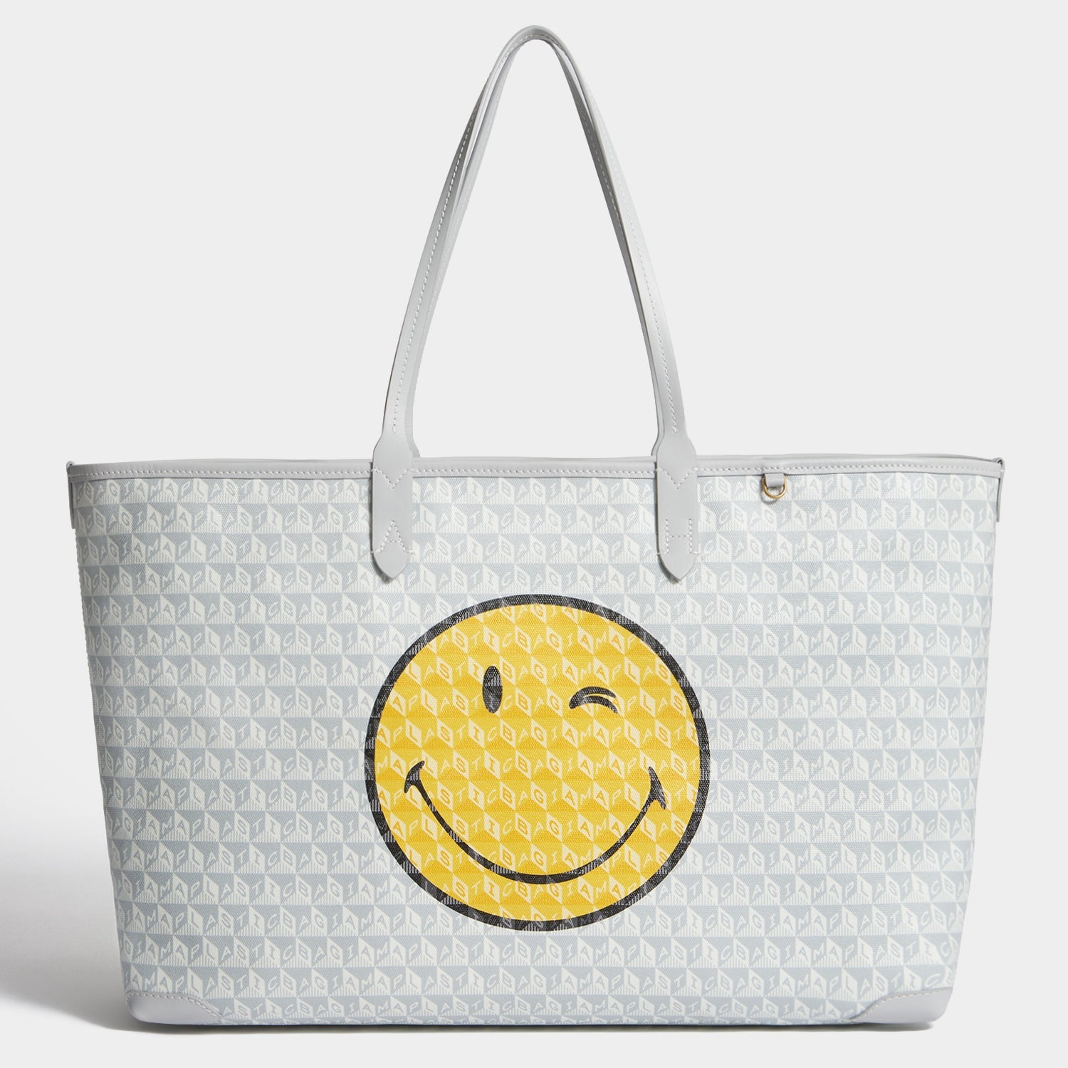 I Am A Plastic Bag Wink Zipped Tote