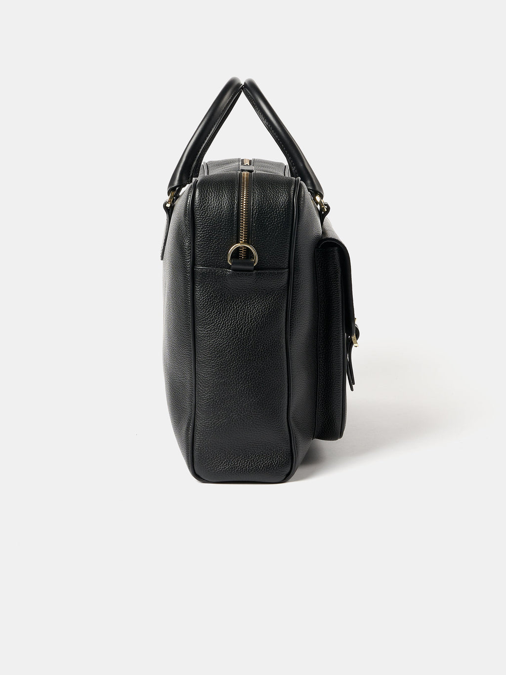 The Brief - Black Calf Grain