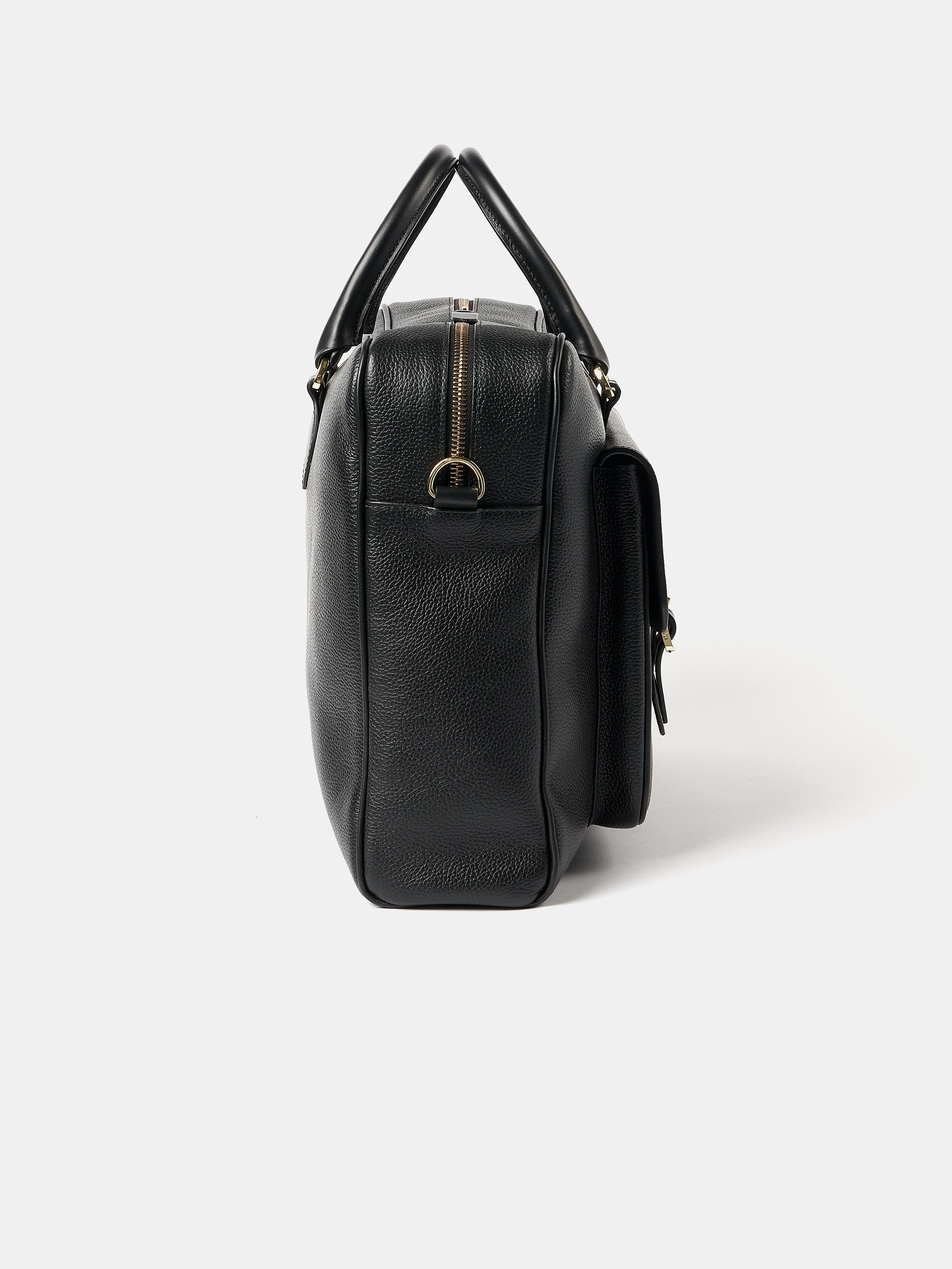 The Brief - Black Calf Grain