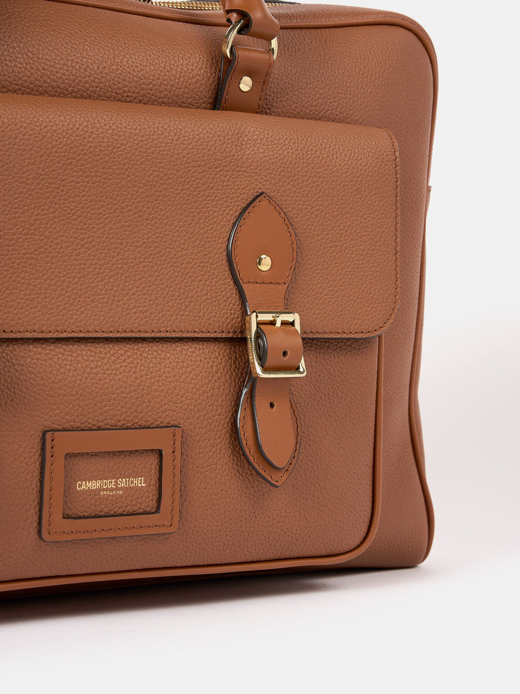 The Brief - Tan Calf Grain