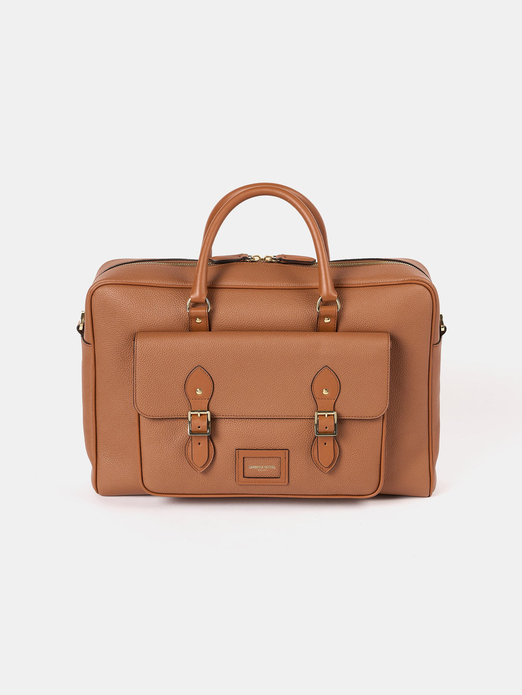 The Brief - Tan Calf Grain