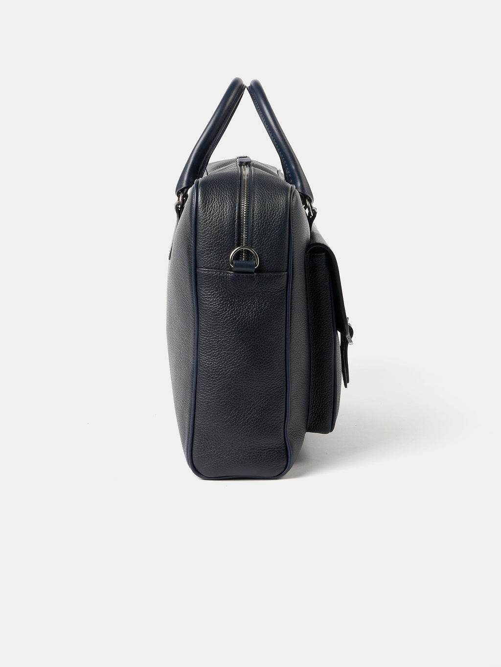 The Brief - Ink Calf Grain