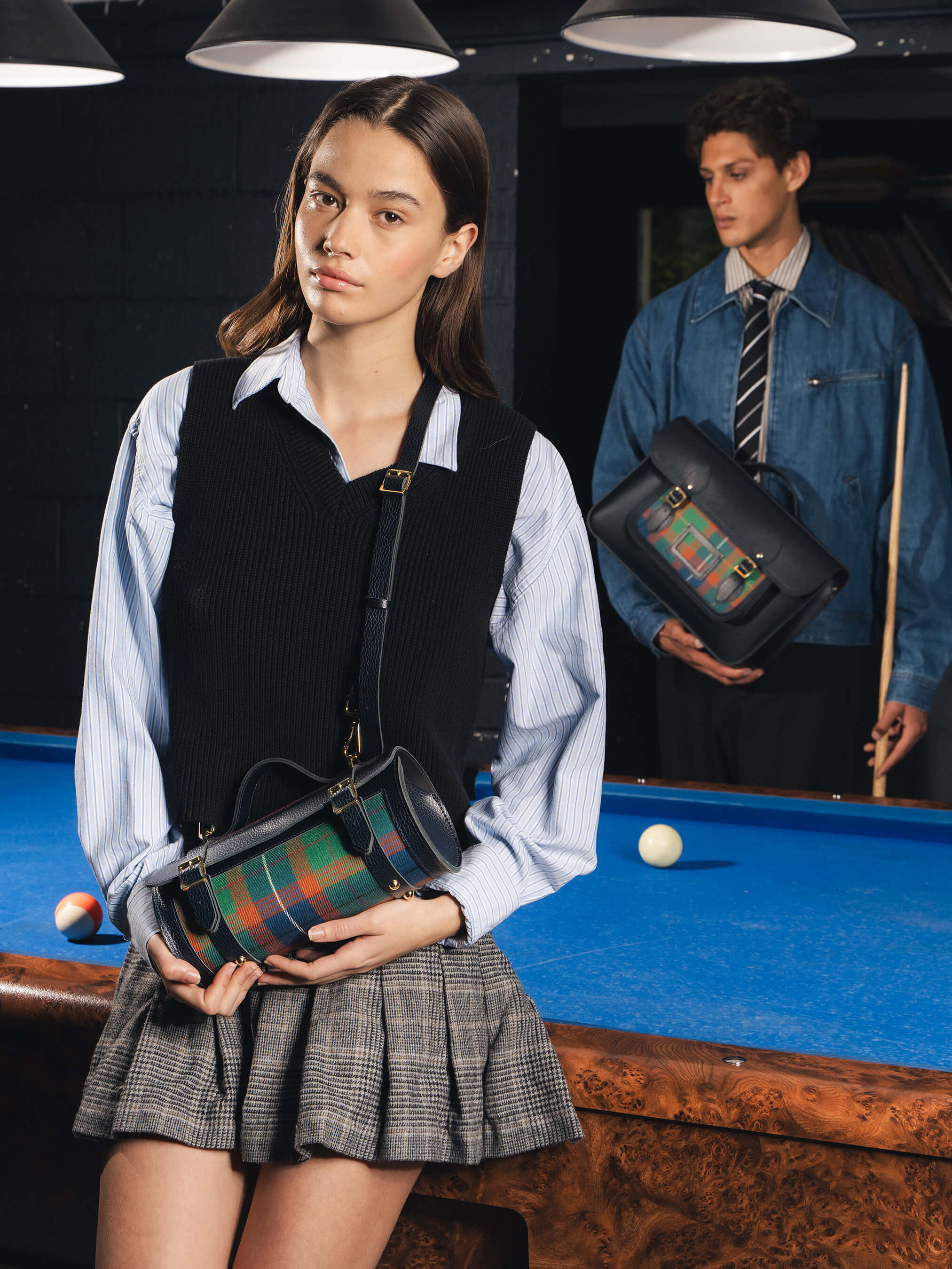 The Bowls Bag - Amnesty International & Navy Celtic Grain