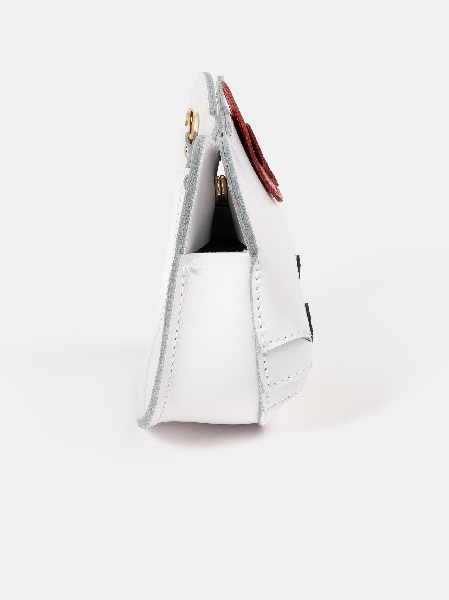 The Mini Hello Kitty Face Bag - Brilliant White