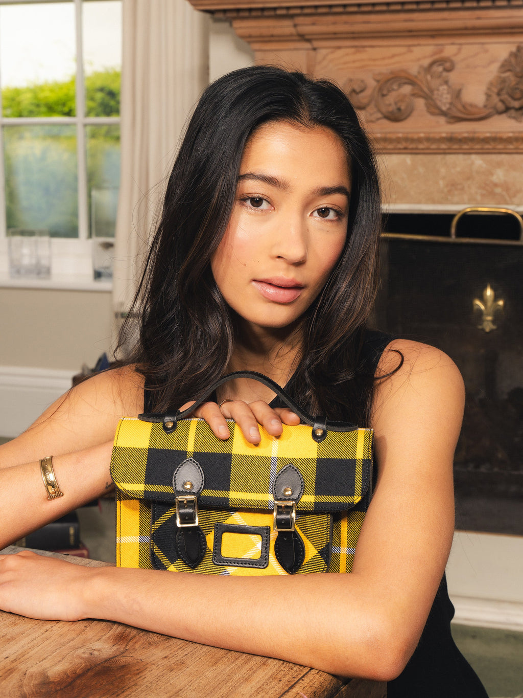 The Mini - Yellow Tartan