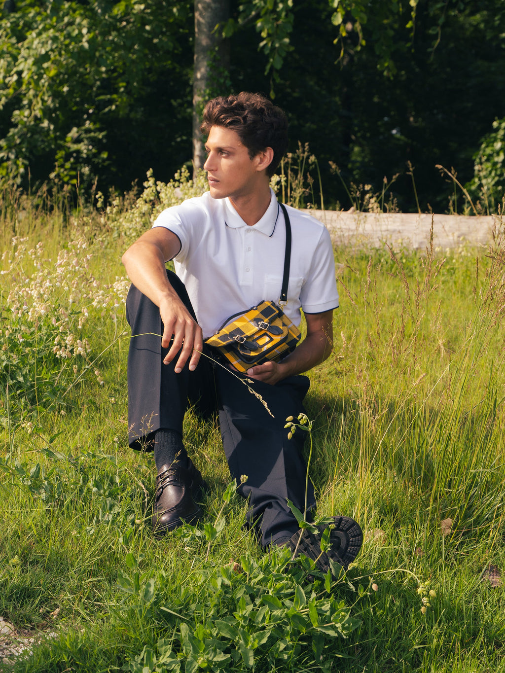 The Mini - Yellow Tartan