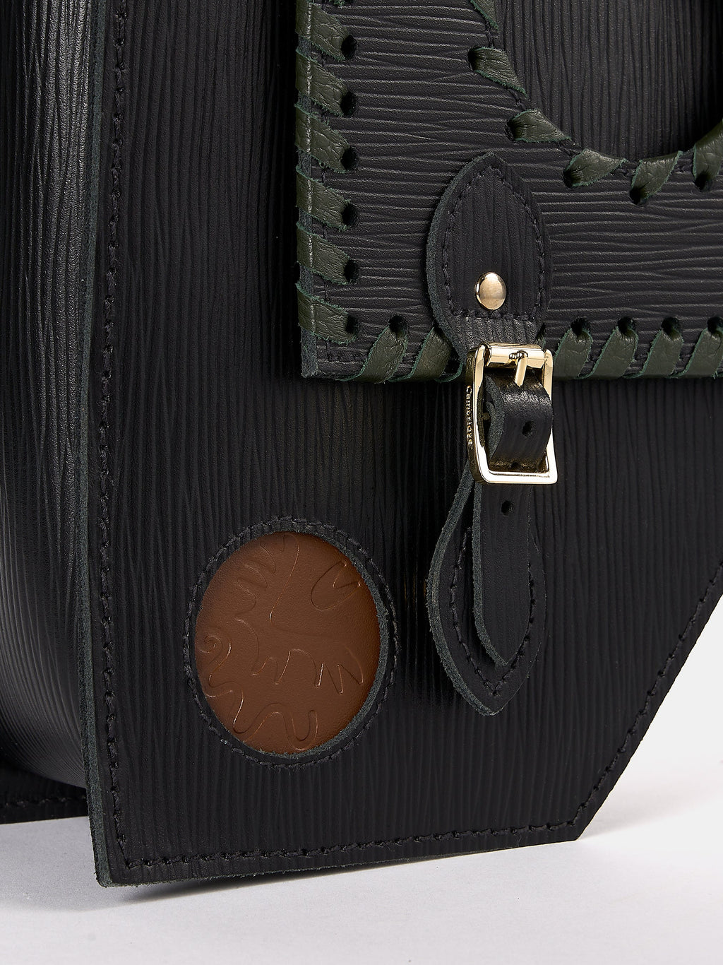 The Elphaba Grimmerie Bag - Black 1914 Grain