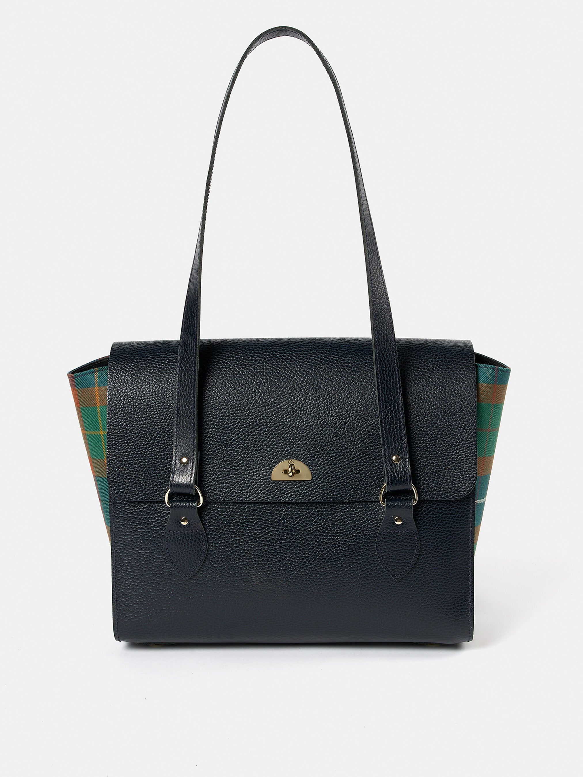 The Emily - Amnesty International Tartan & Navy Celtic Grain