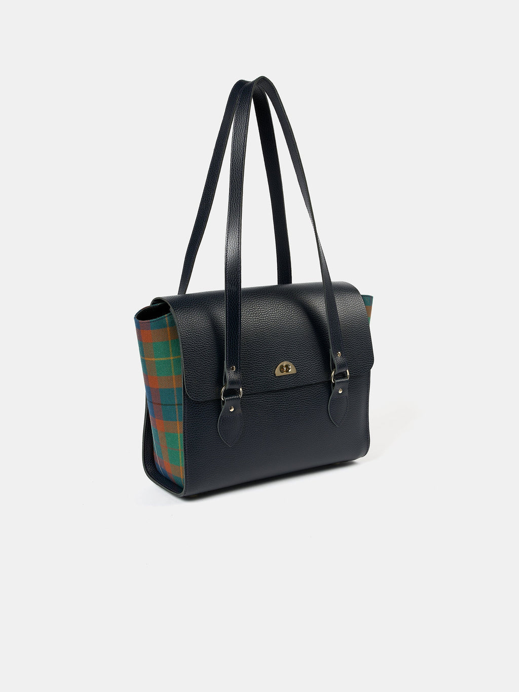 The Emily - Amnesty International Tartan & Navy Celtic Grain