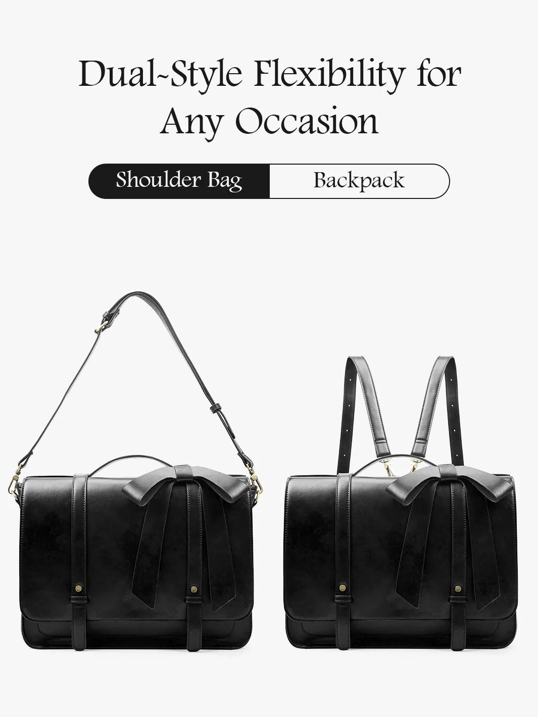 Summer Garden Romance Bow Briefcase