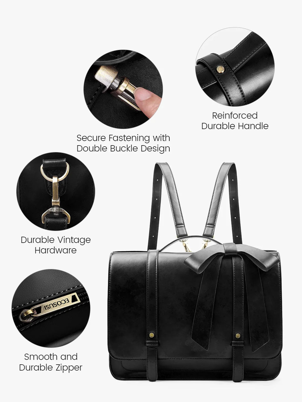 Summer Garden Romance Bow Briefcase