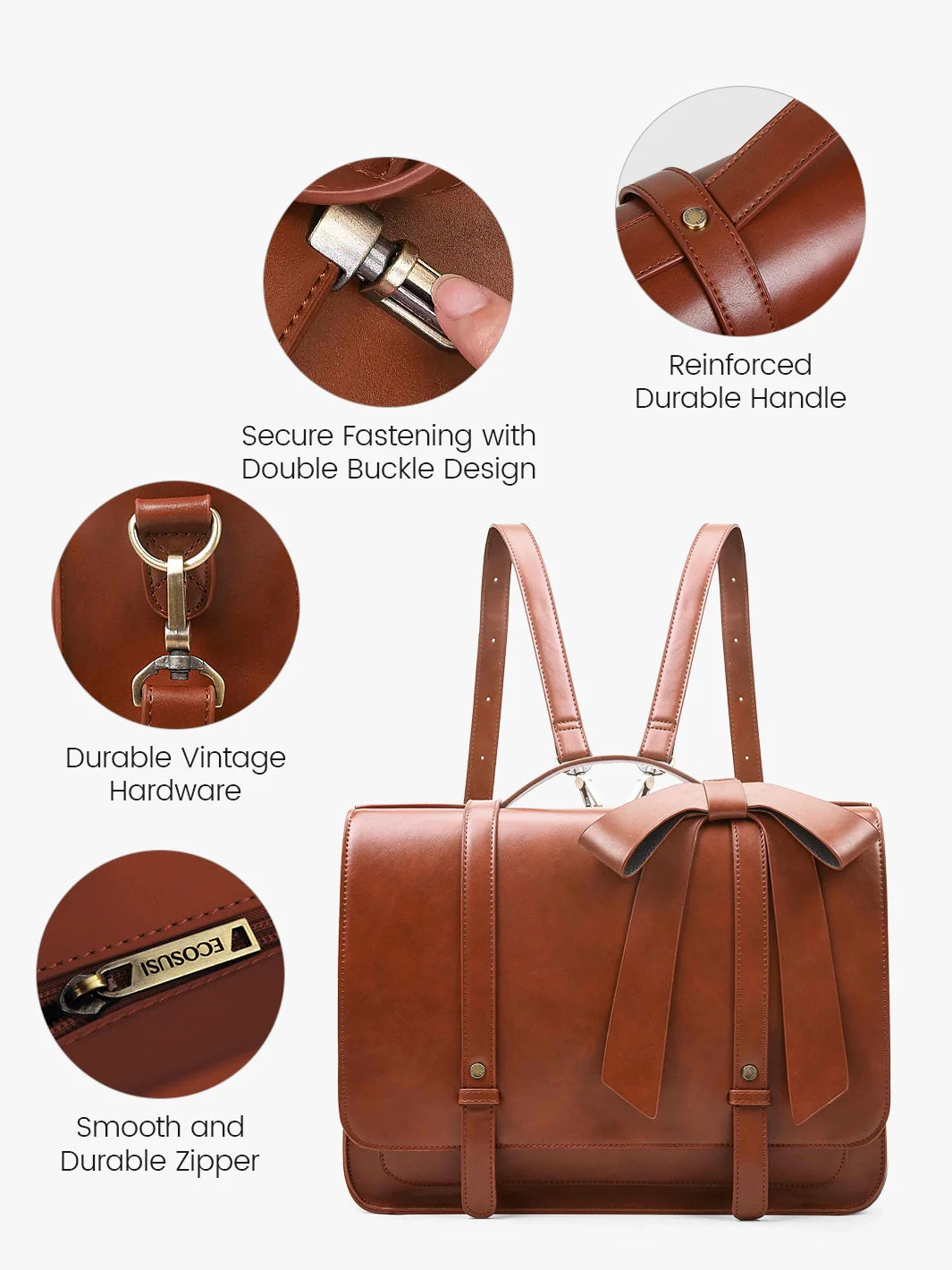 Summer Garden Romance Bow Briefcase