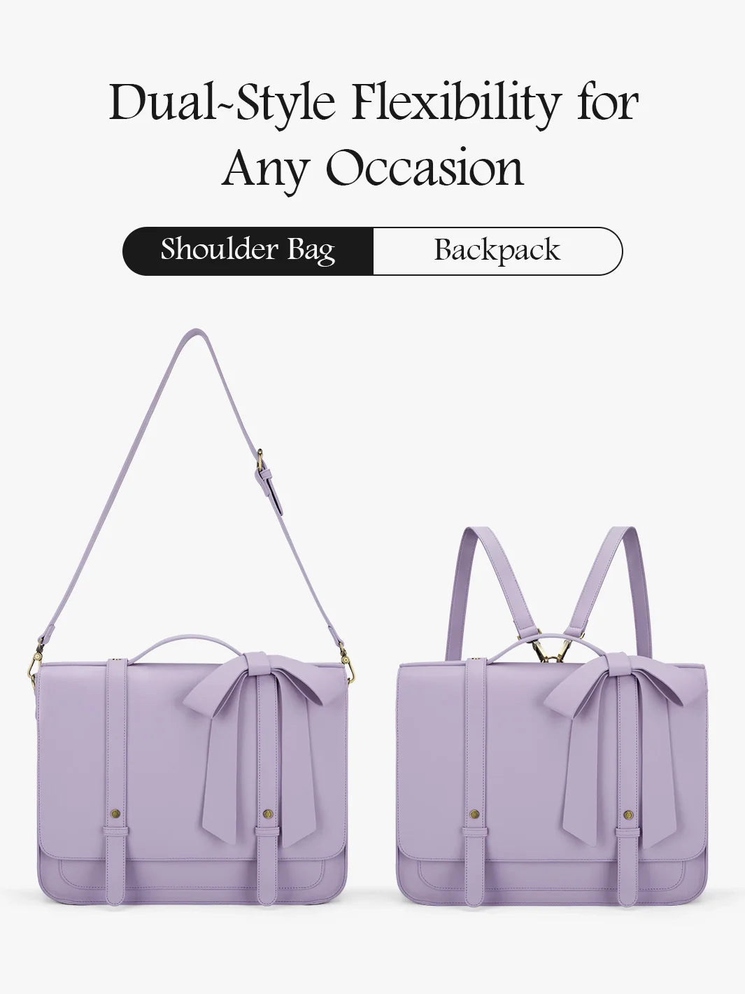 Summer Garden Romance Bow Briefcase