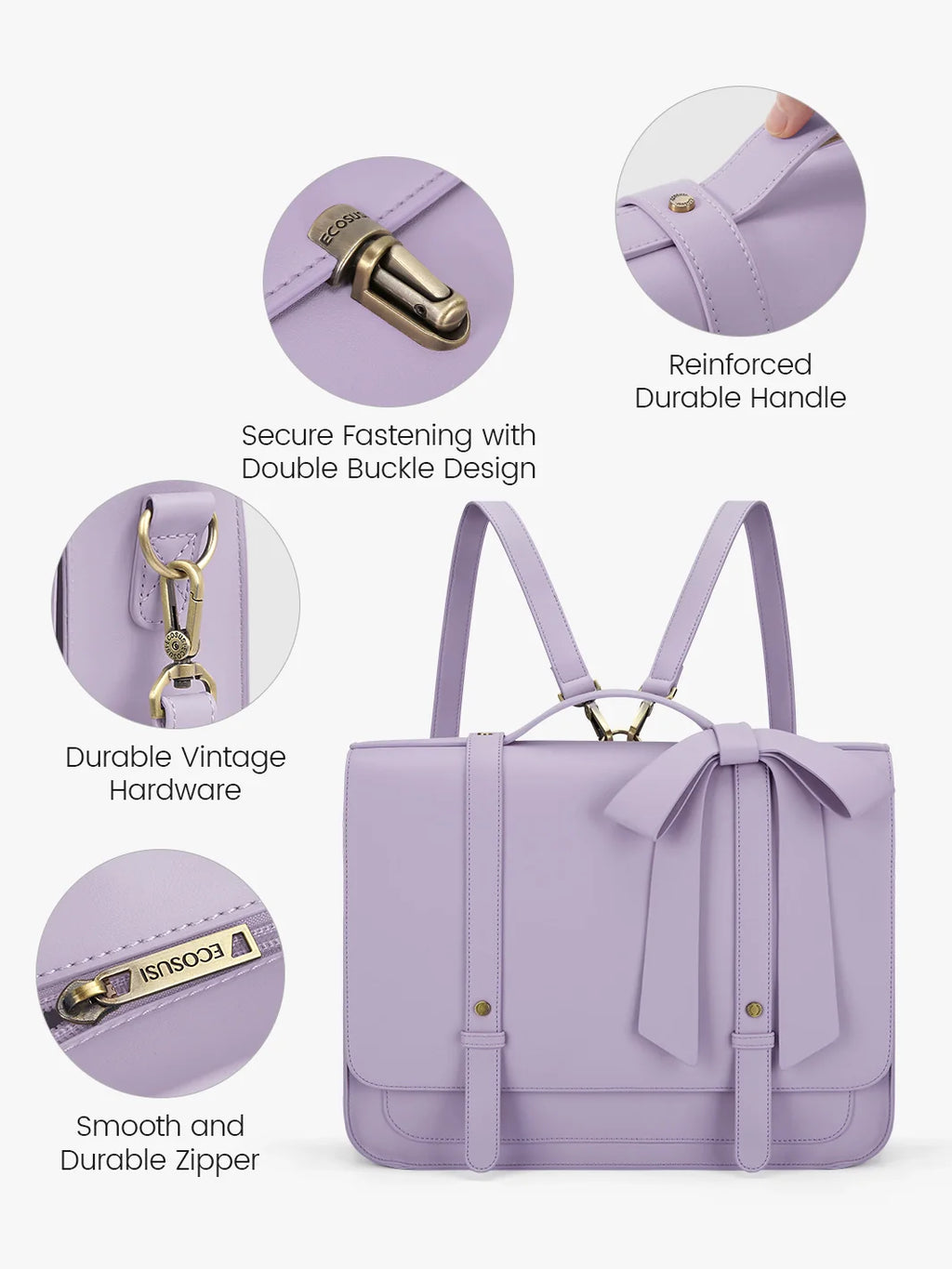 Summer Garden Romance Bow Briefcase