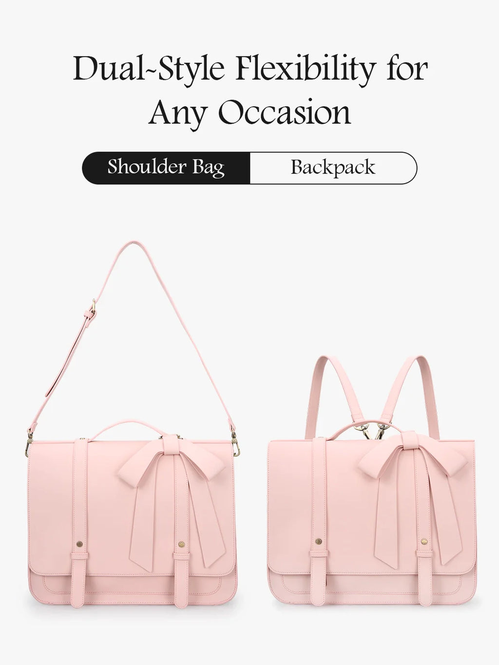 Summer Garden Romance Bow Briefcase