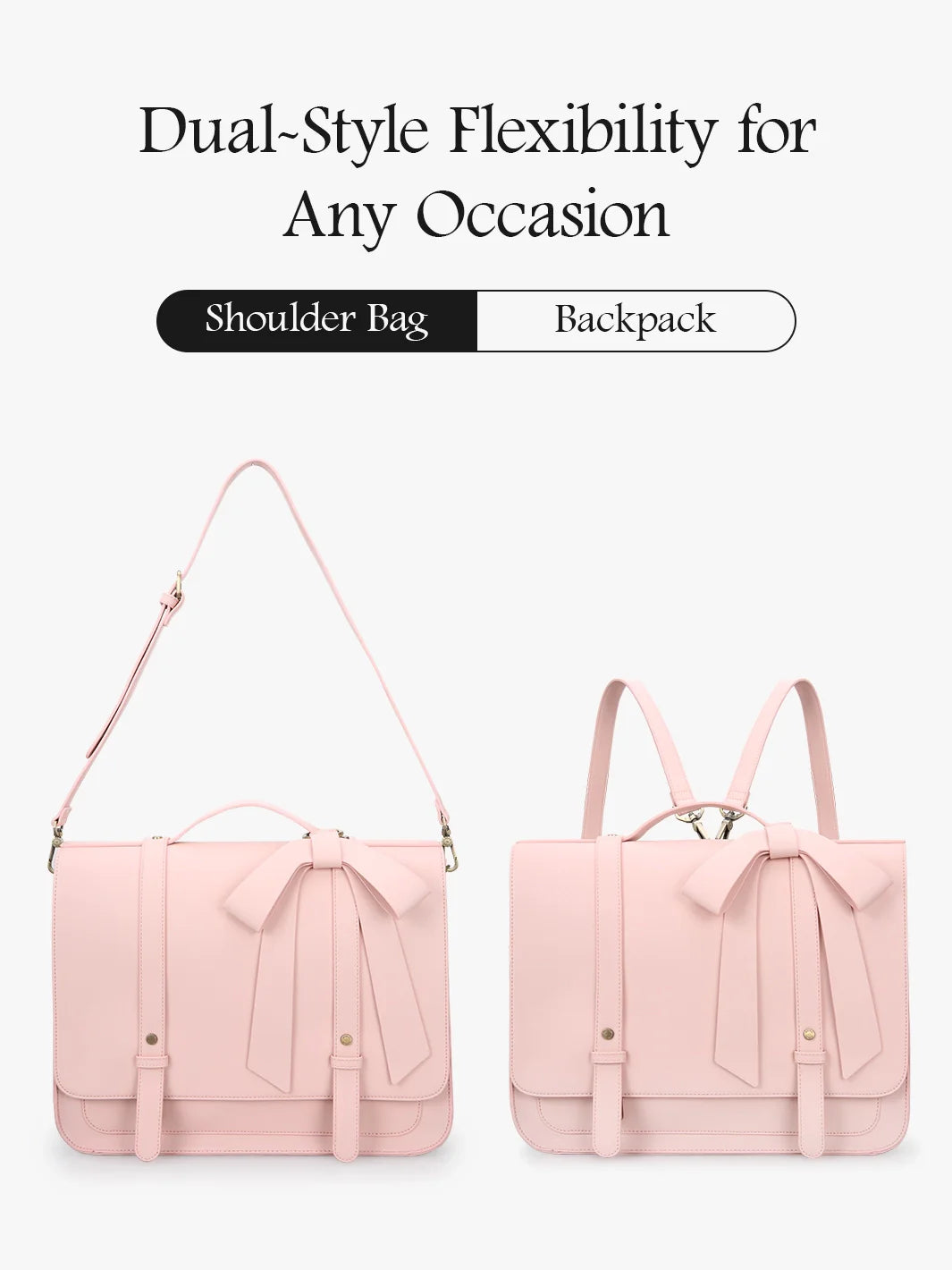 Summer Garden Romance Bow Briefcase