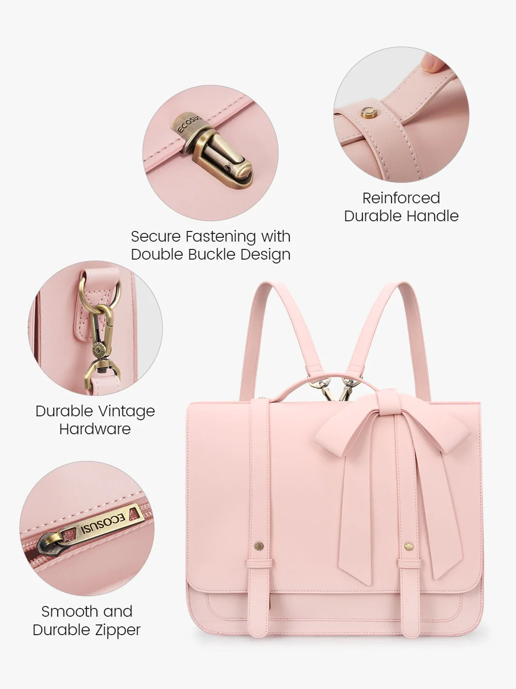 Summer Garden Romance Bow Briefcase