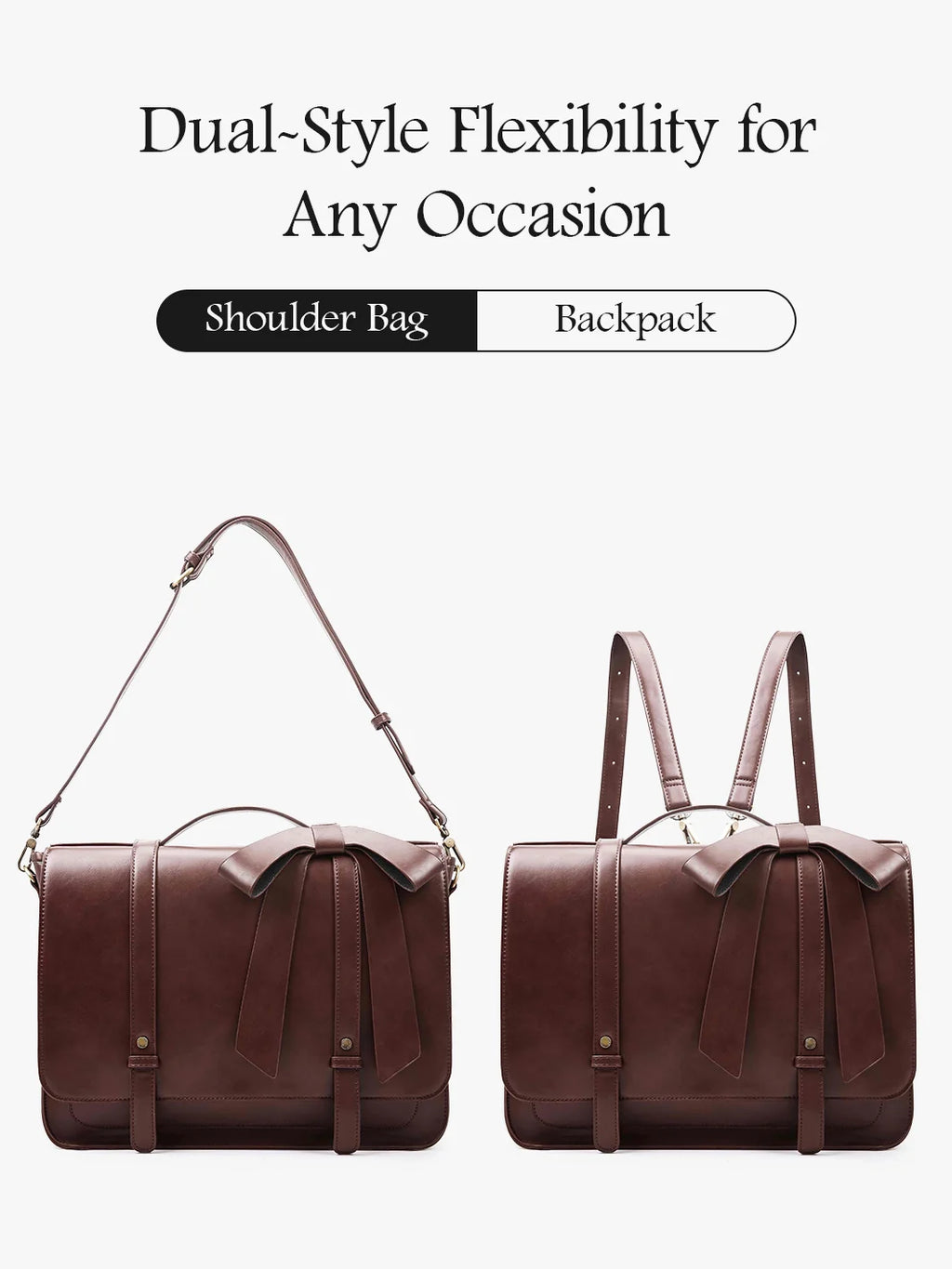 Summer Garden Romance Bow Briefcase