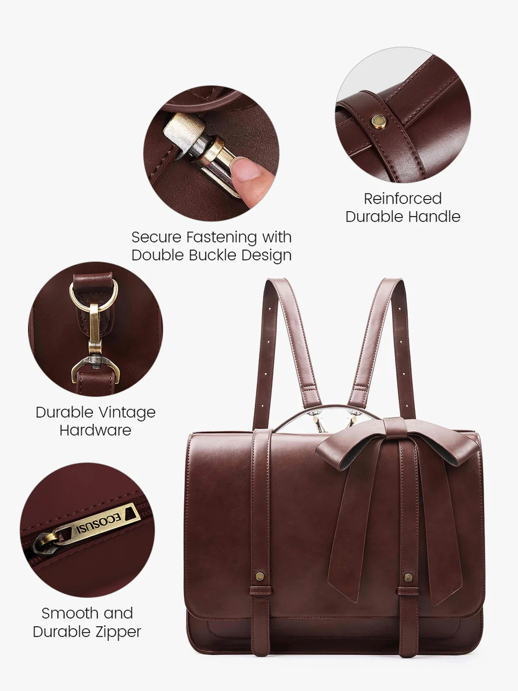 Summer Garden Romance Bow Briefcase