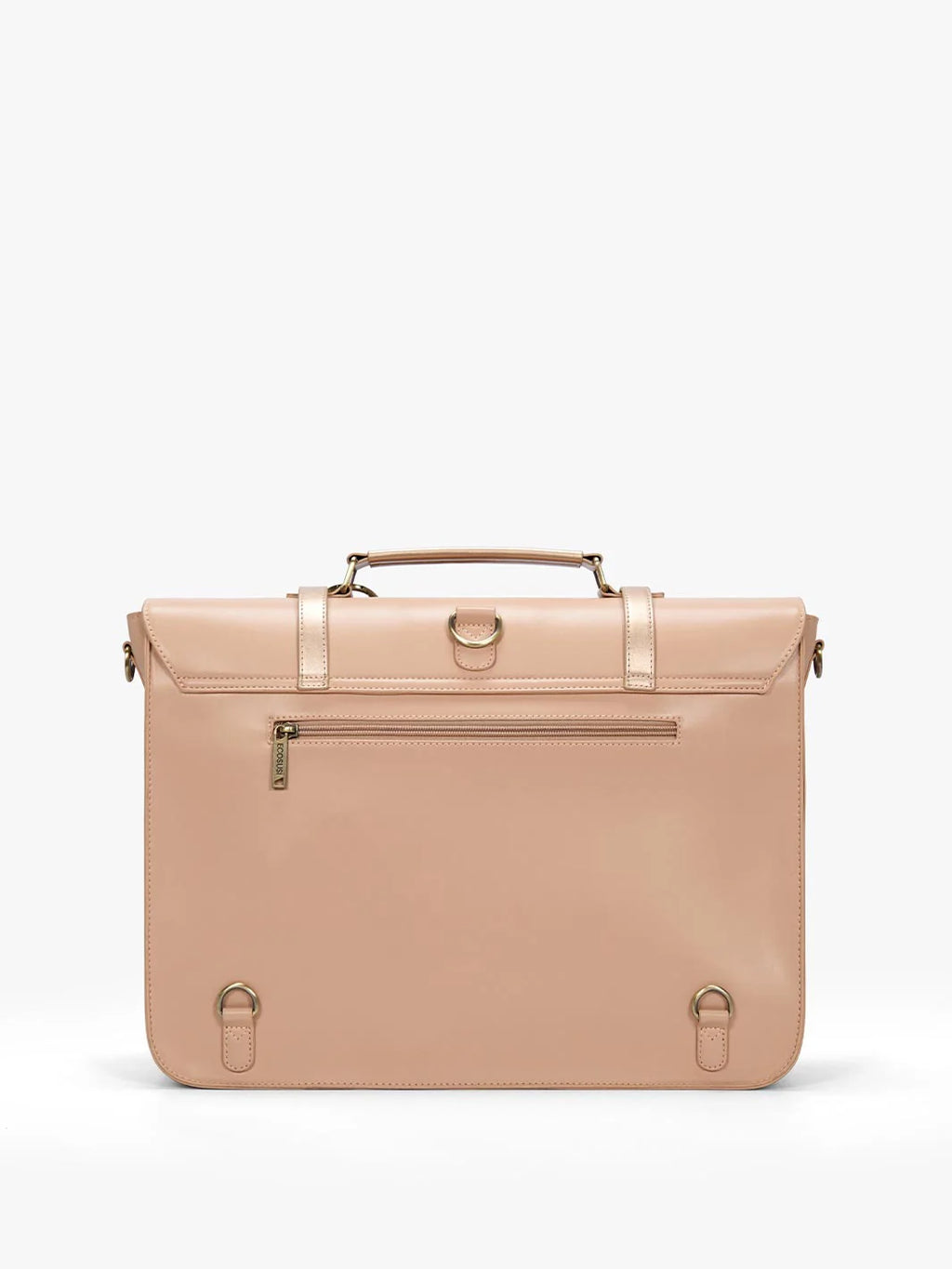 Cocoa Truffle Ecosusi Classic Bow Briefcase