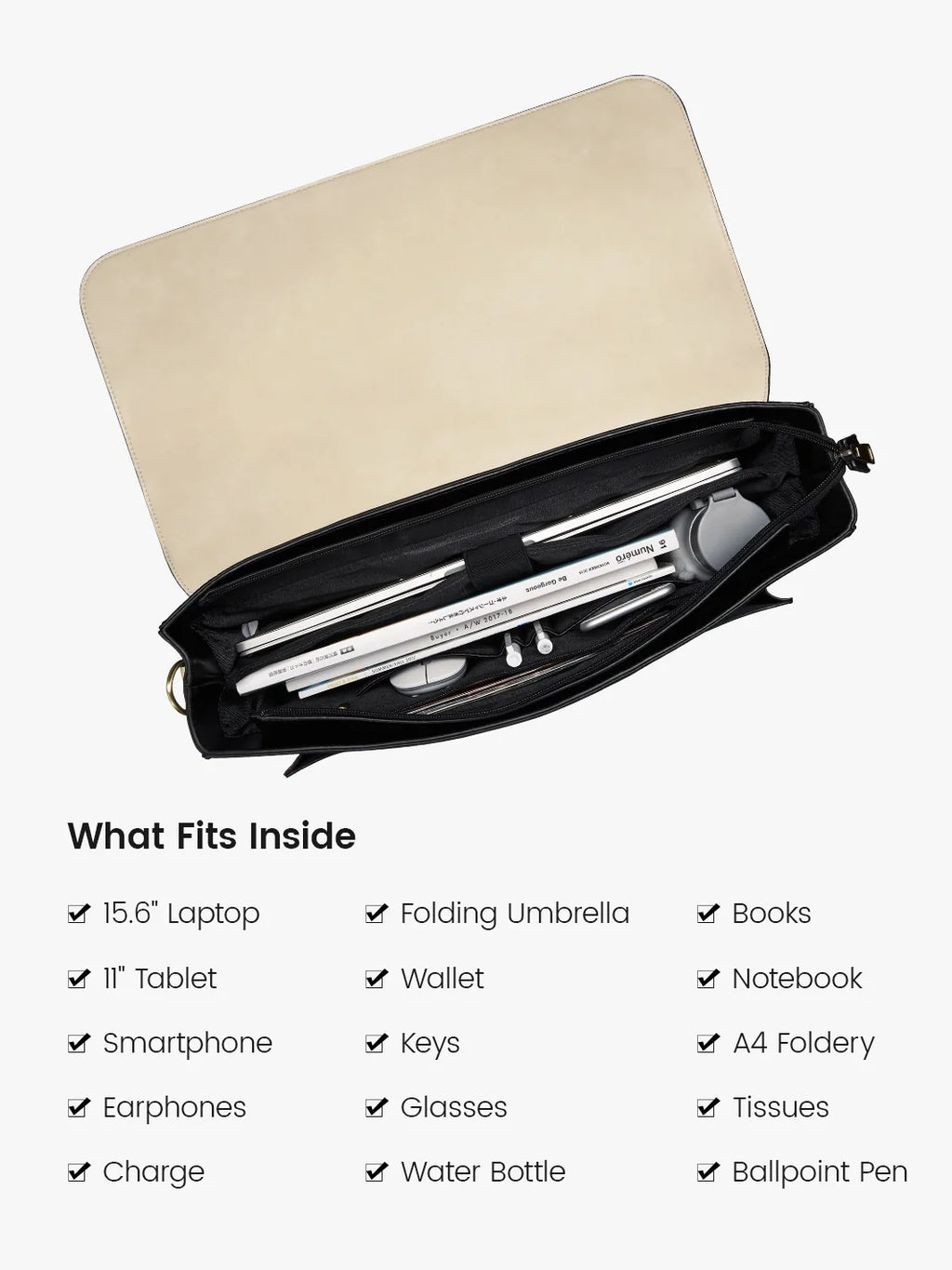 Sombre Vintage Briefcase