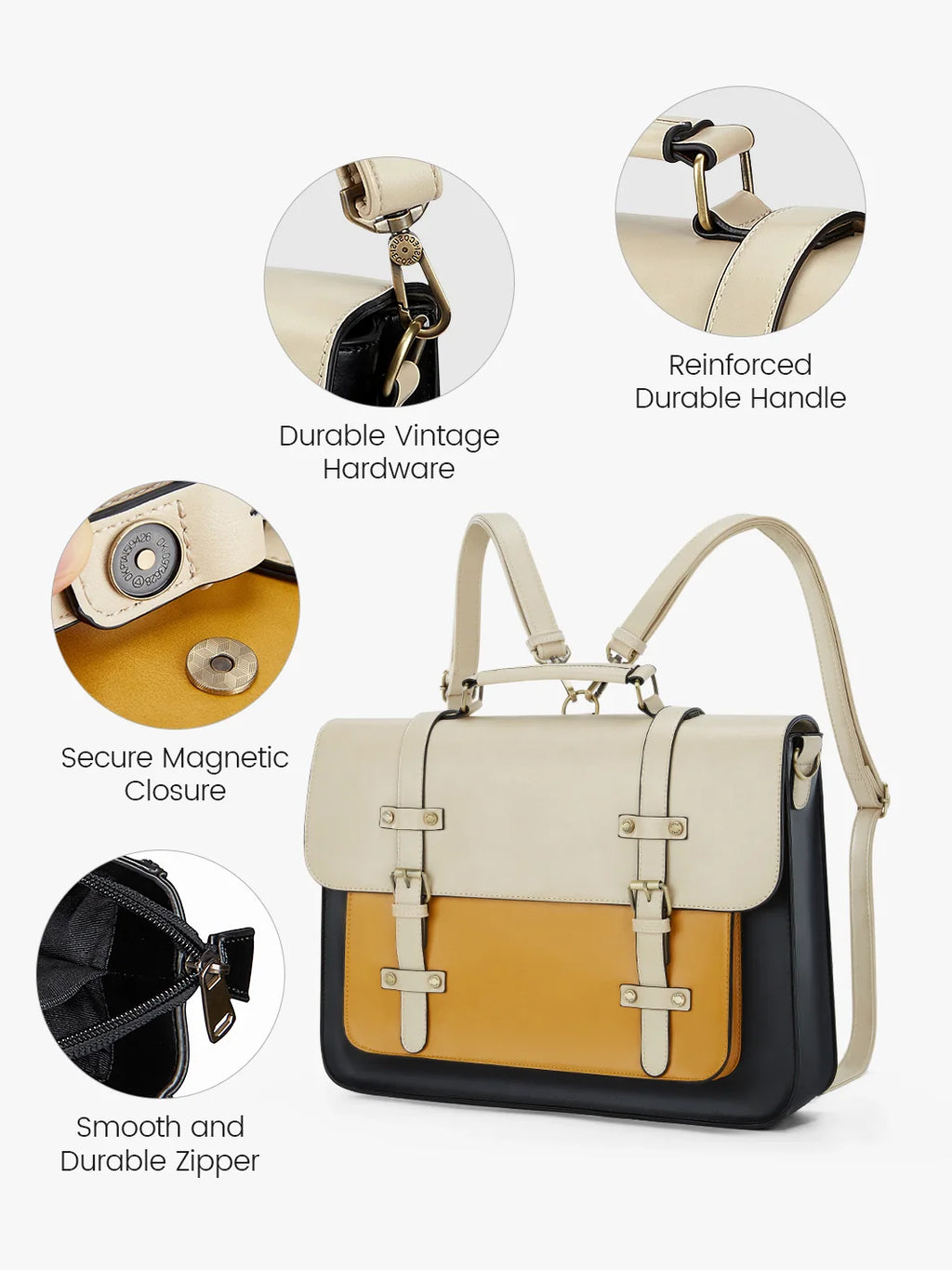 Sombre Vintage Briefcase