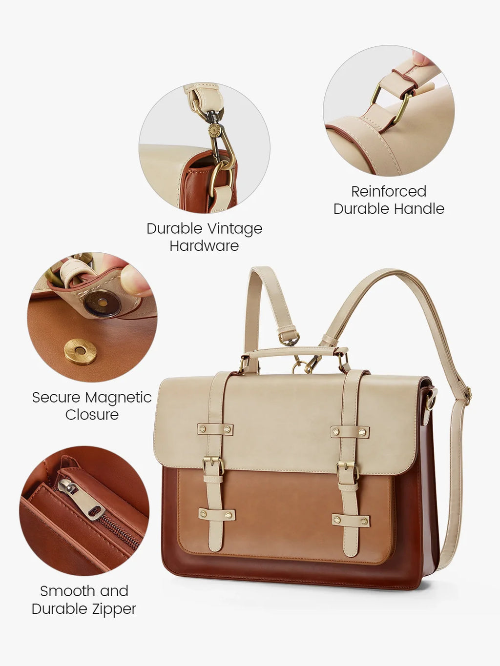 Sombre Vintage Briefcase