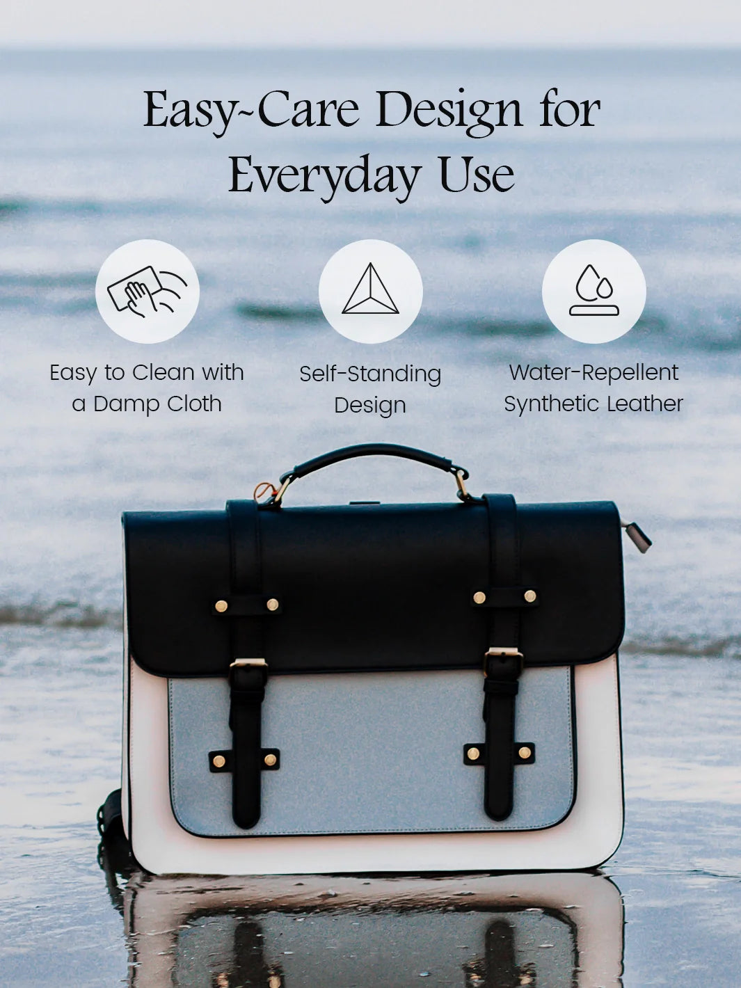 Sombre Vintage Briefcase