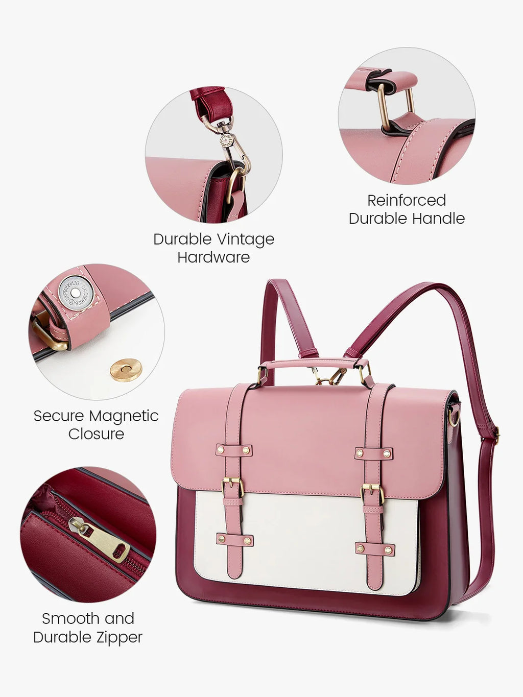 Sombre Vintage Briefcase