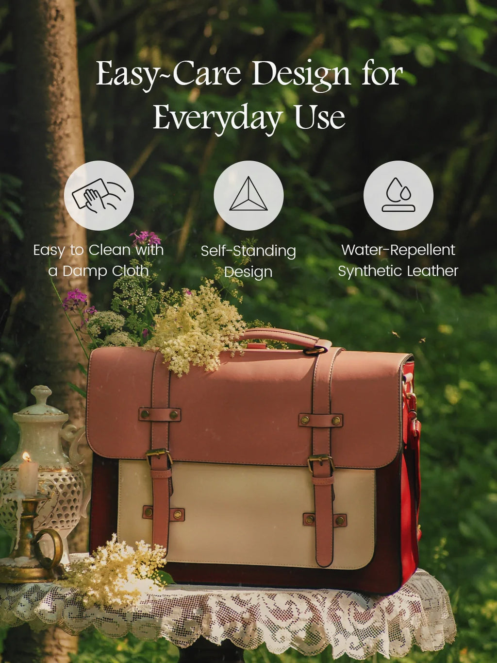 Sombre Vintage Briefcase