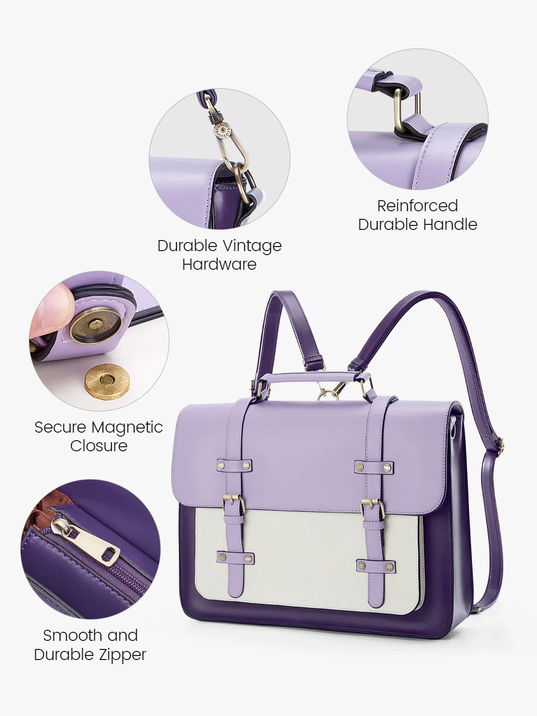 Sombre Vintage Briefcase