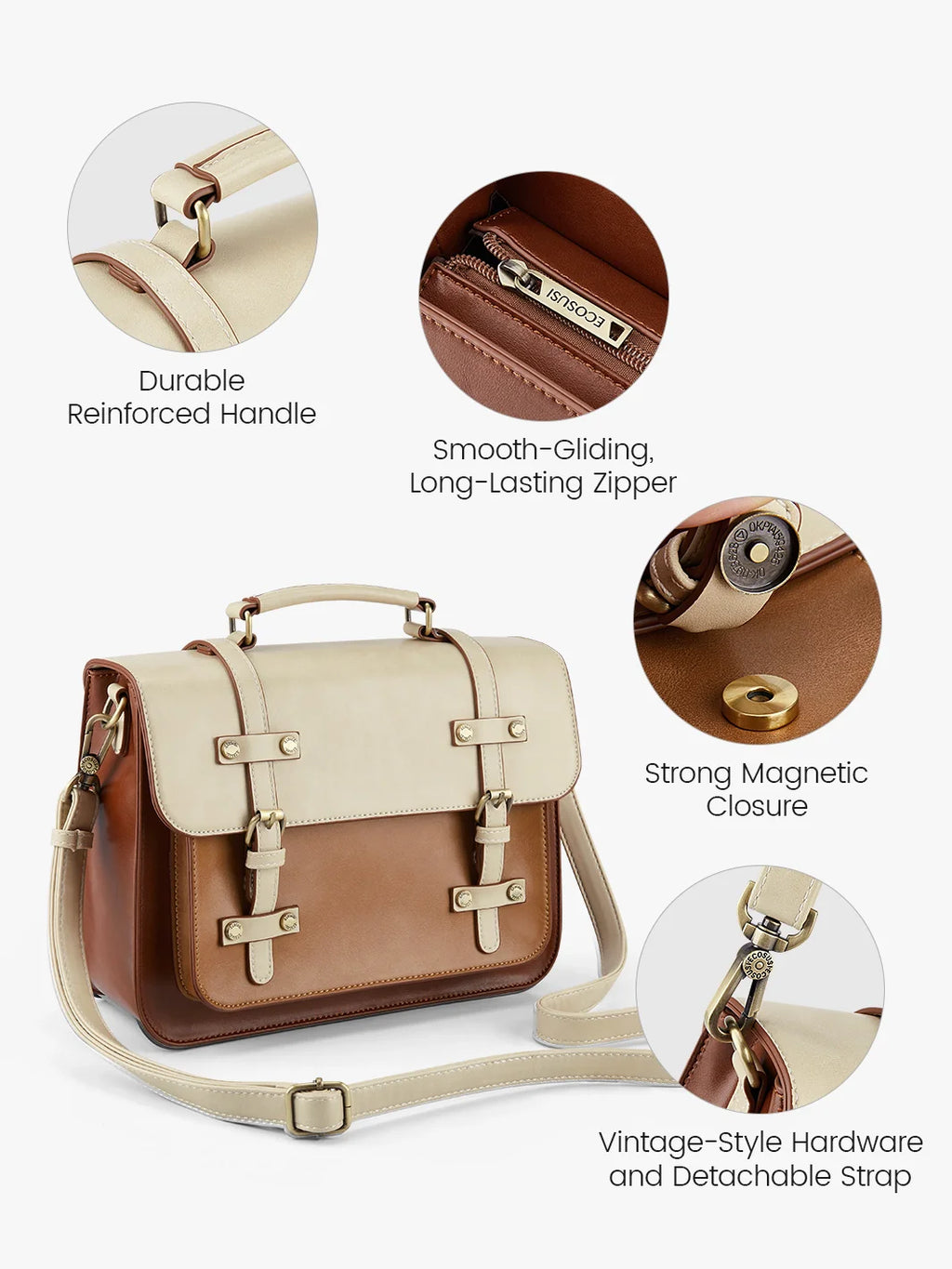 Sombre Vintage Briefcase