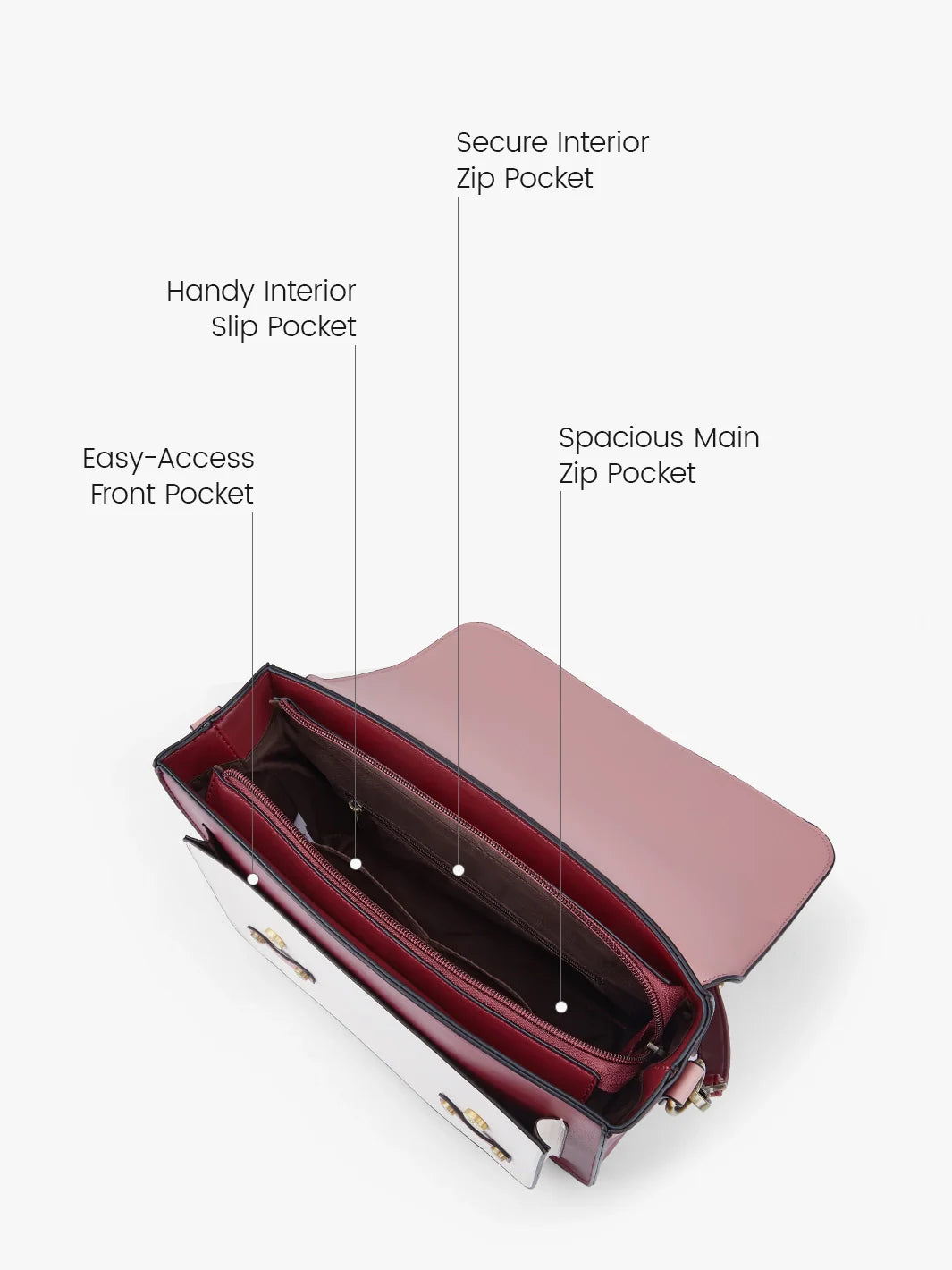Sombre Vintage Briefcase
