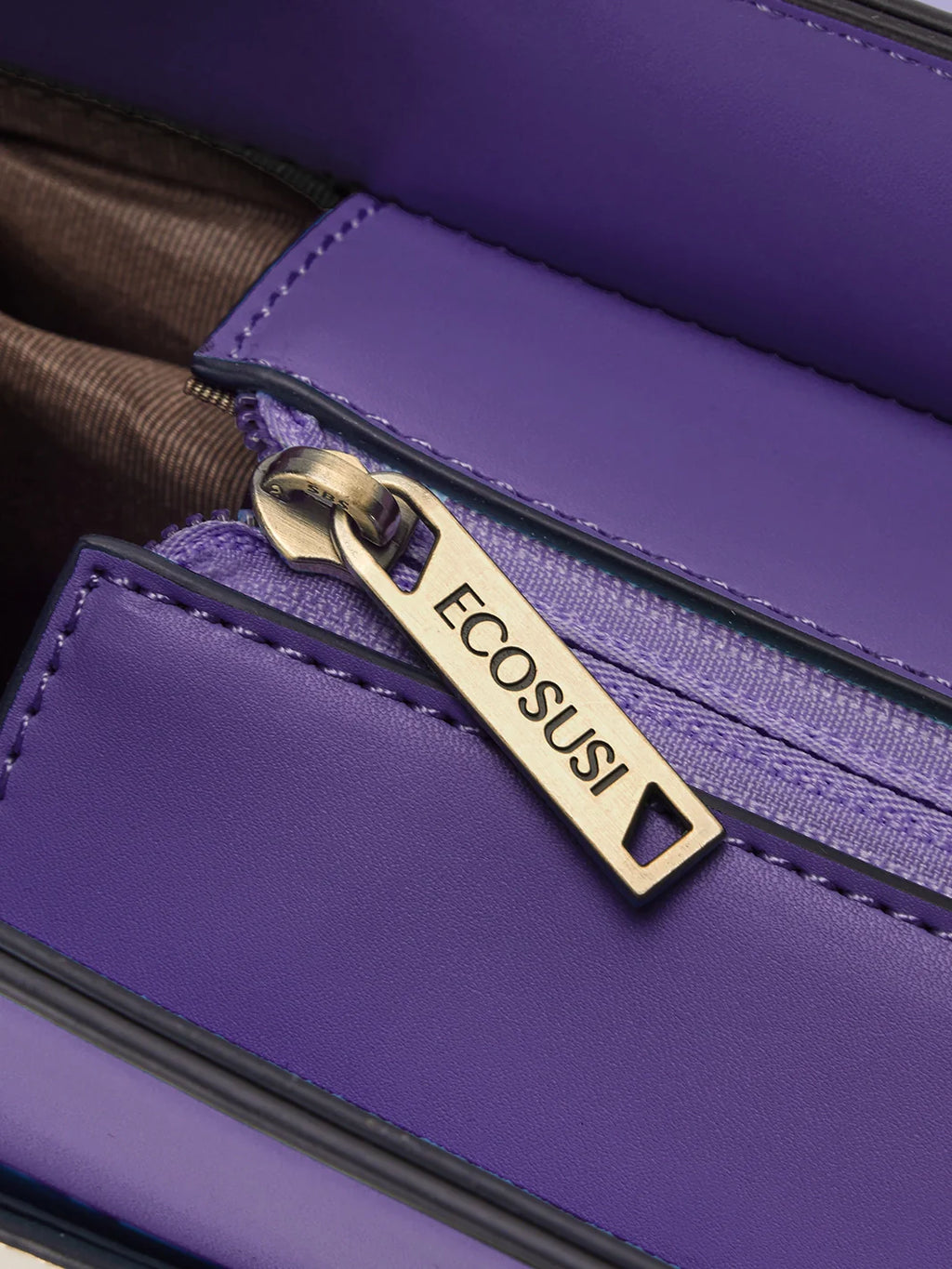 Julie Vintage Vegan Briefcase