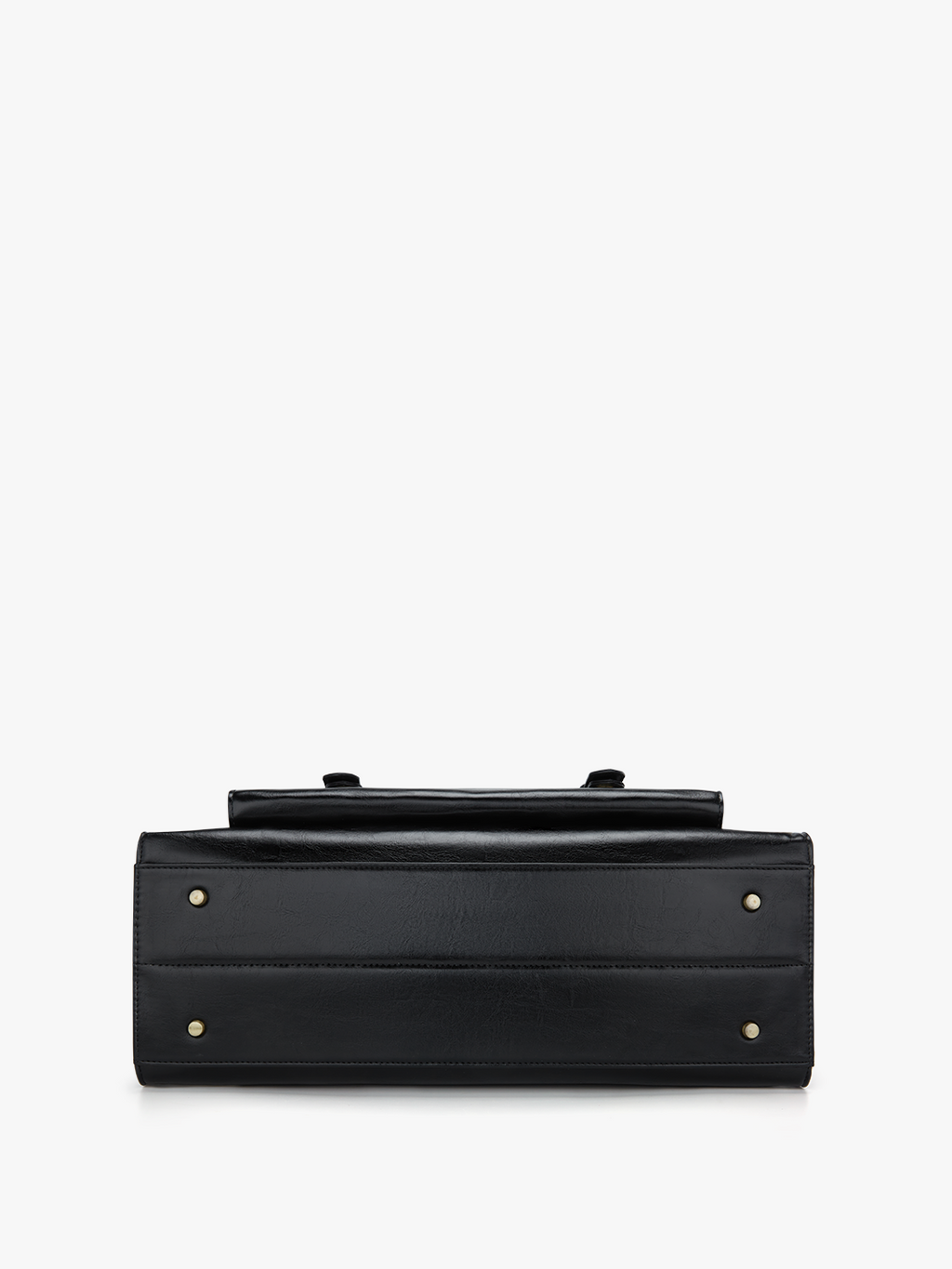 Olivia's Classic PU Leather Handbag for 13-15.6 Inch Laptop Tote